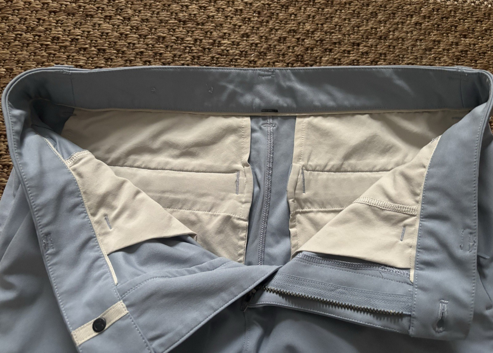 Lululemon Commission Slim Pant 31×32 Warpstreme Chambray – Excellent