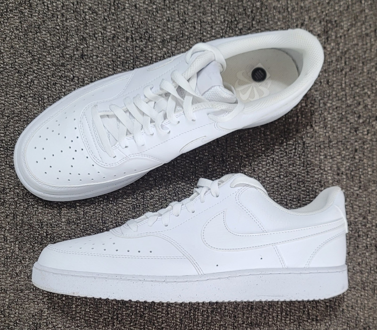 Nike Men’s Court Vision Low Next Nature White White 12 DH2987-100