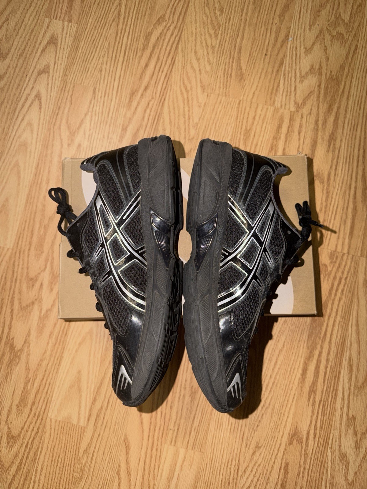 ASICS Gel 1130 Black Pure Silver SZ 11M – CLEAN – 1201A906-001 ‼️SHIP NEXT DAY‼️