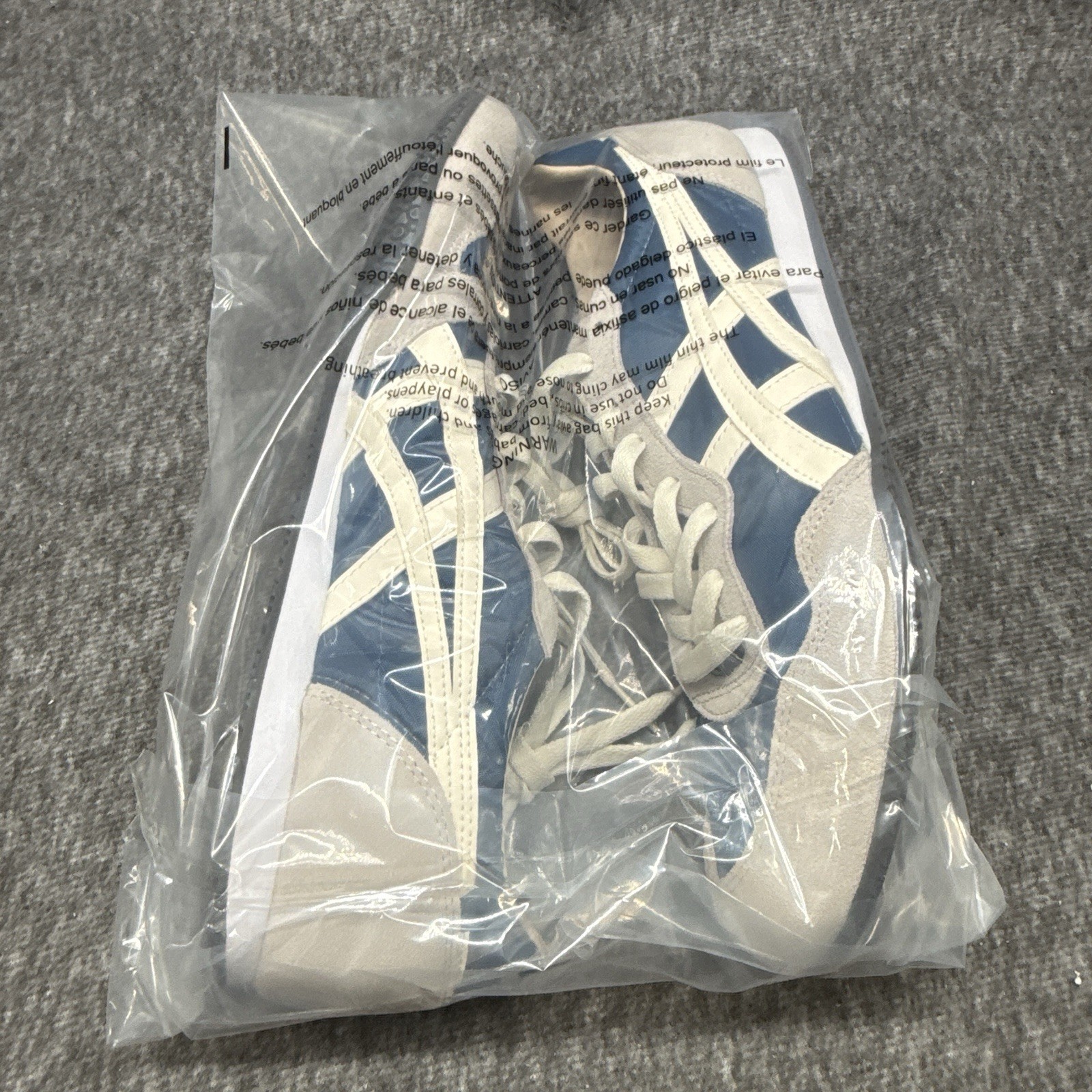 Onitsuka Tiger Serrano 1183B400 Mens 11 Mako Blue Cream New Sneaker F460422