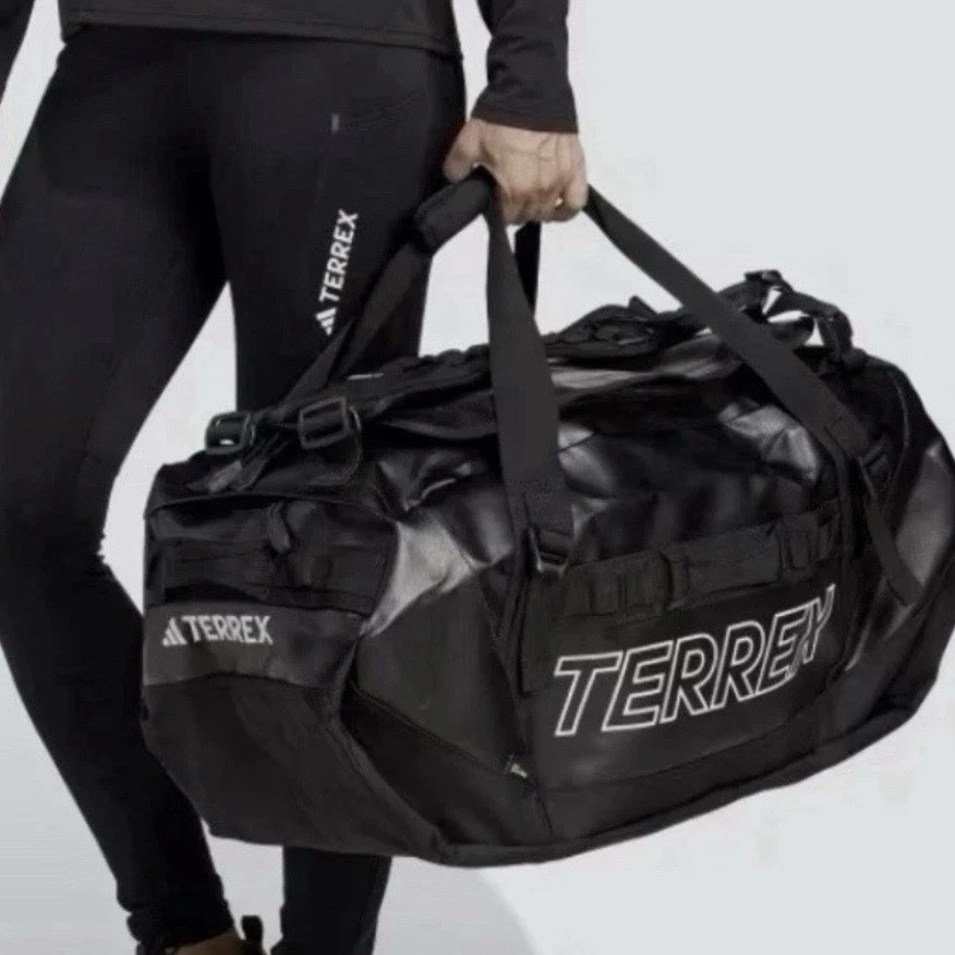 New Adidas TERREX RAIN.RDY EXPEDITION DUFFEL BAG LARGE – 100L IC5652 Cordura