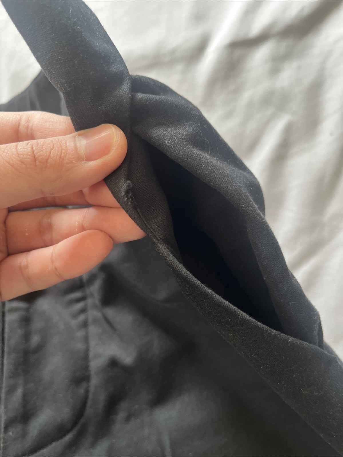 Nora Peterson Straight Leg Pant Hemmed to 30 inch inseam