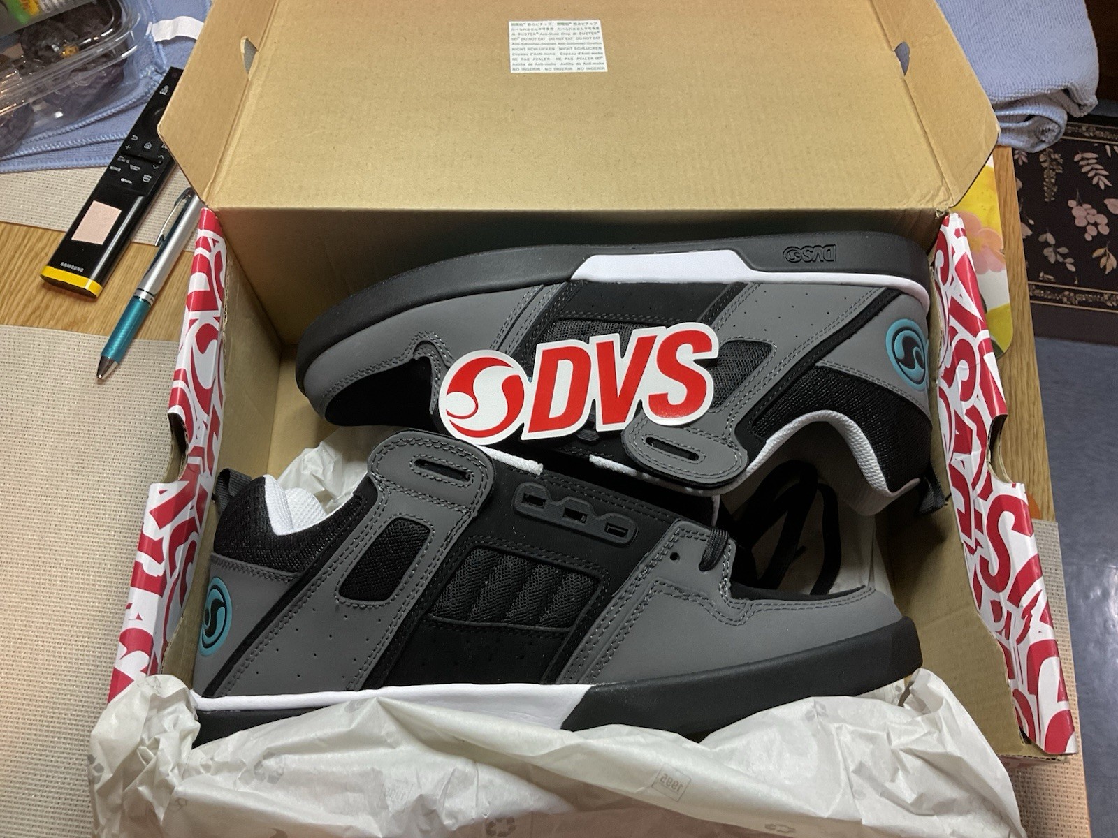 Brand New 11.5 DVS Comanche 2.0+ Style # DVF0000323 Pre-owned Skate Shoe