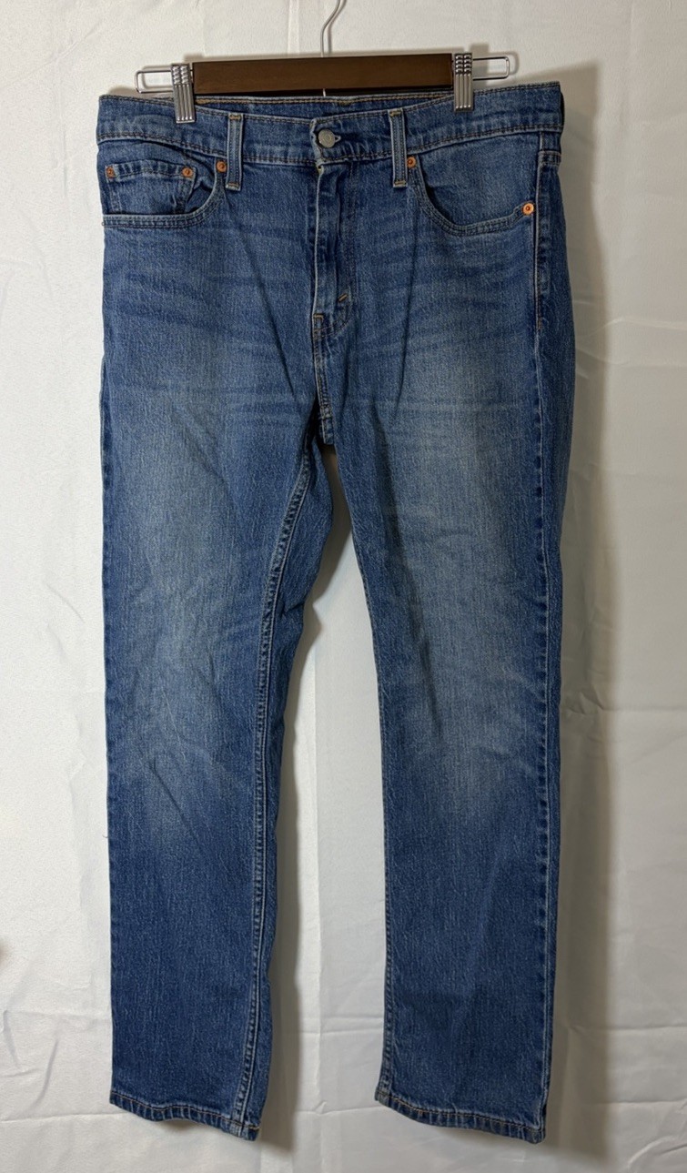 Levi’s Men’s Slim Fit Medium/dark Blue 511 Denim Jeans Size 32×30