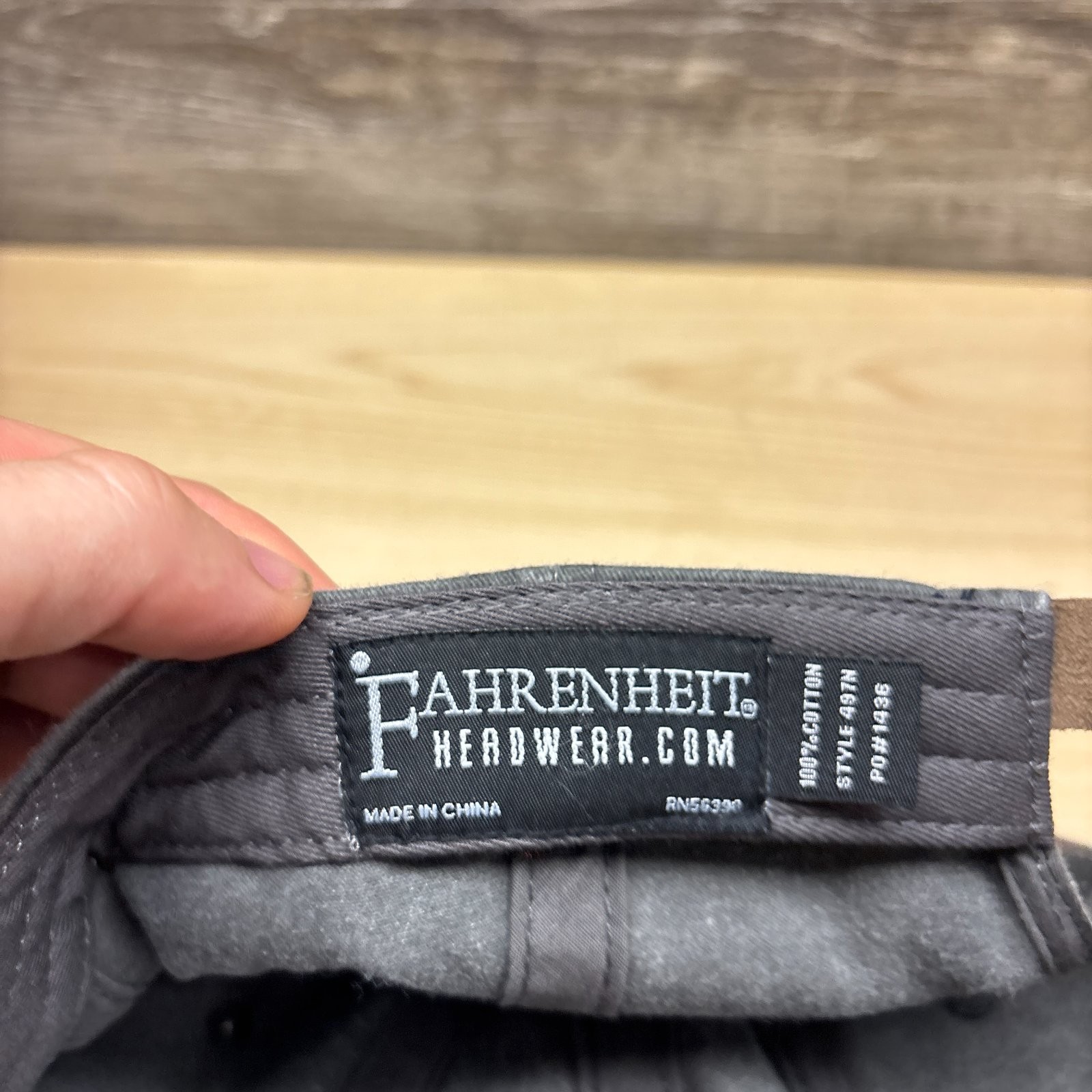 Freedom Trail Hat Cap Strap Back Gray Boston Massachusetts Paved With History