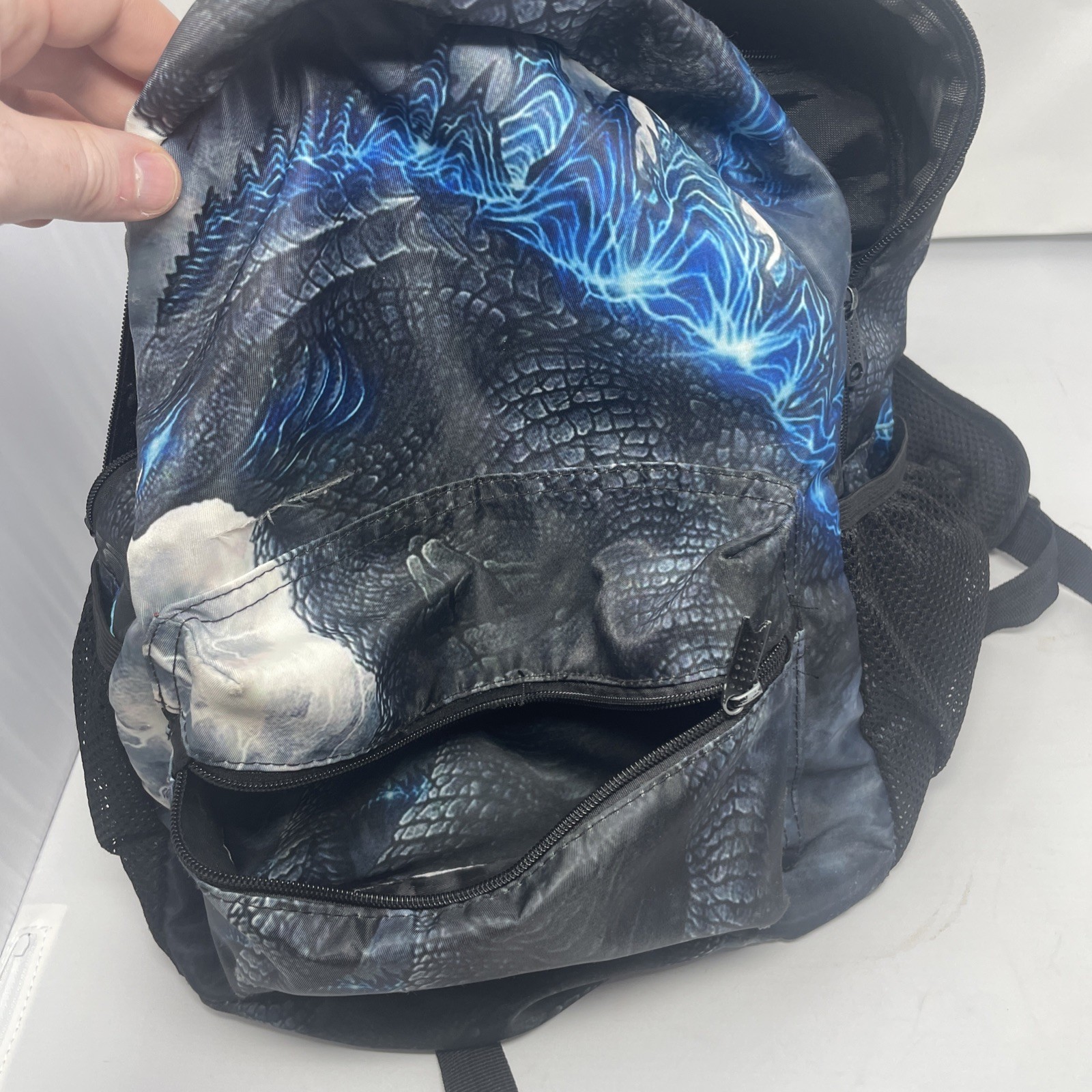 Godzilla 17.5″ X 4.5″ X 12″ Backpack Lightweight, Bottle side pockets