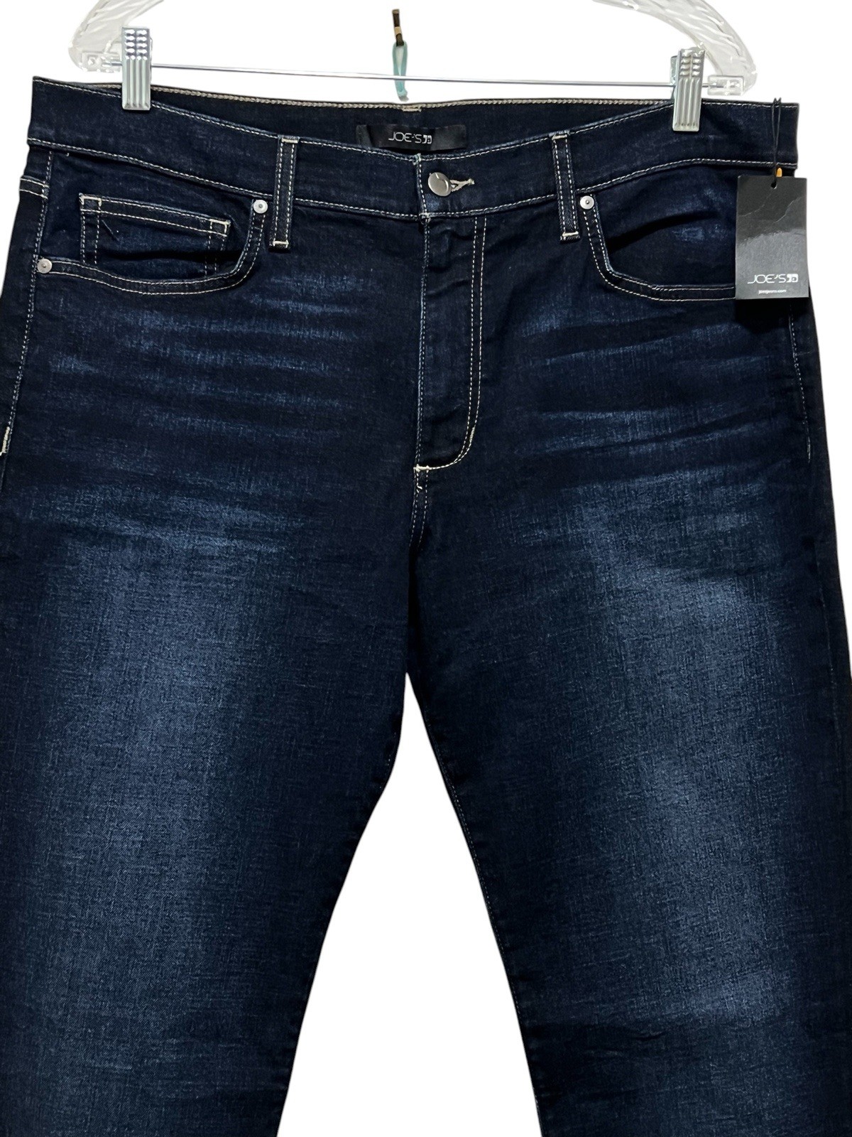 Joe’s Brixton Narrow Men’s Size 38 US High Rise Straight Leg Jeans Wash Blue