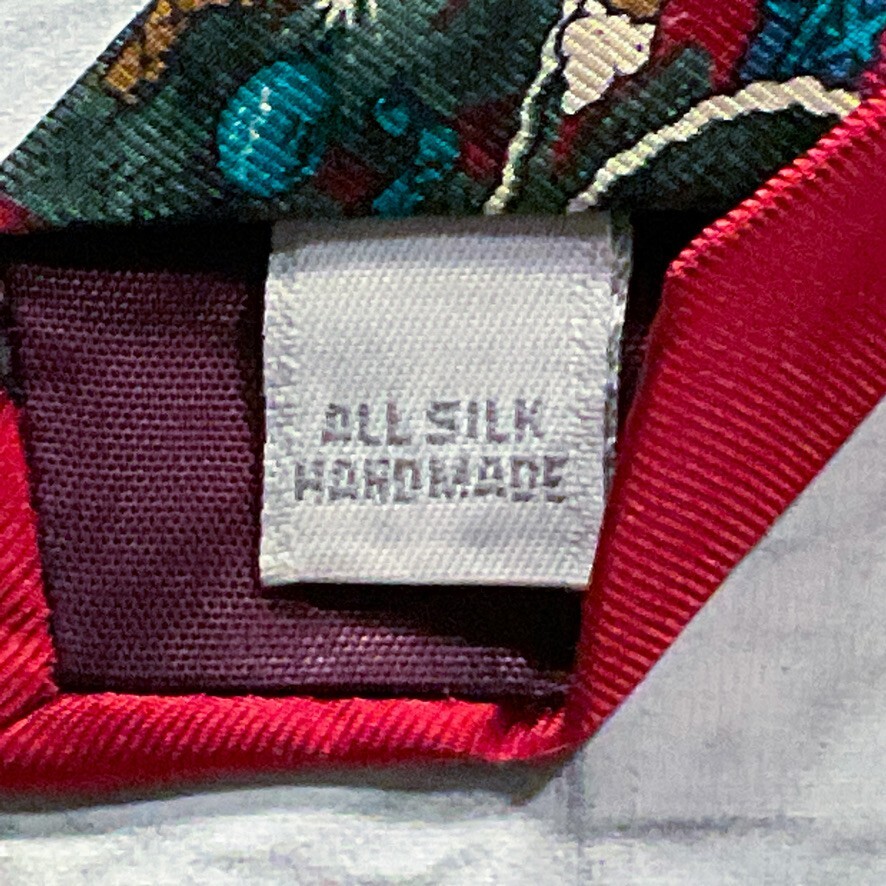 Alexander Lloyd Boston Mens Necktie Festive Holiday Christmas Classic Silk Tie
