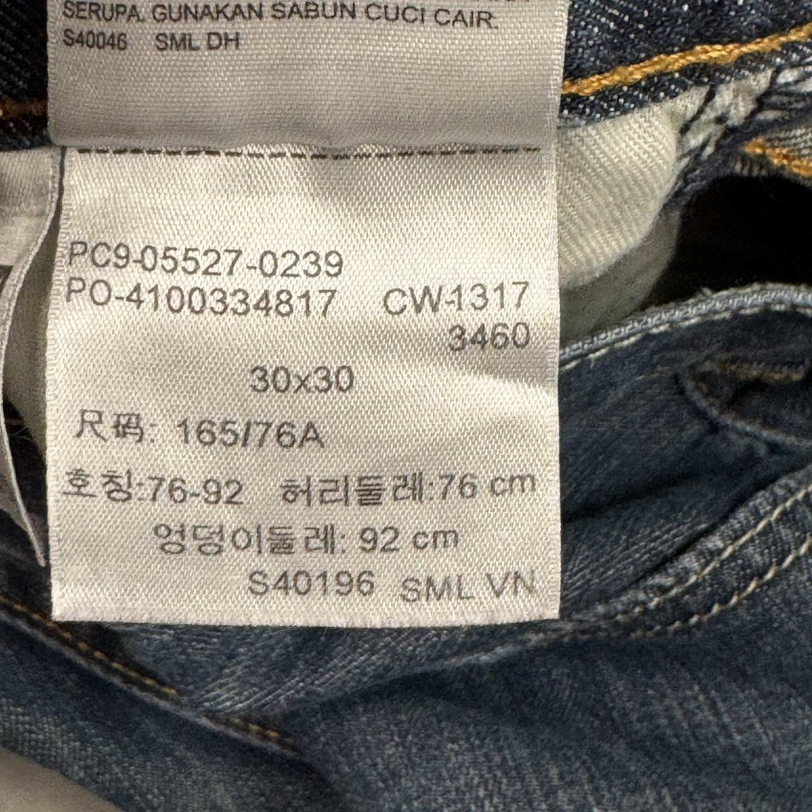Levis Jeans Mens 30×27 Blue 527 Bootcut Denim Pants Western Faded (Tag30x30)