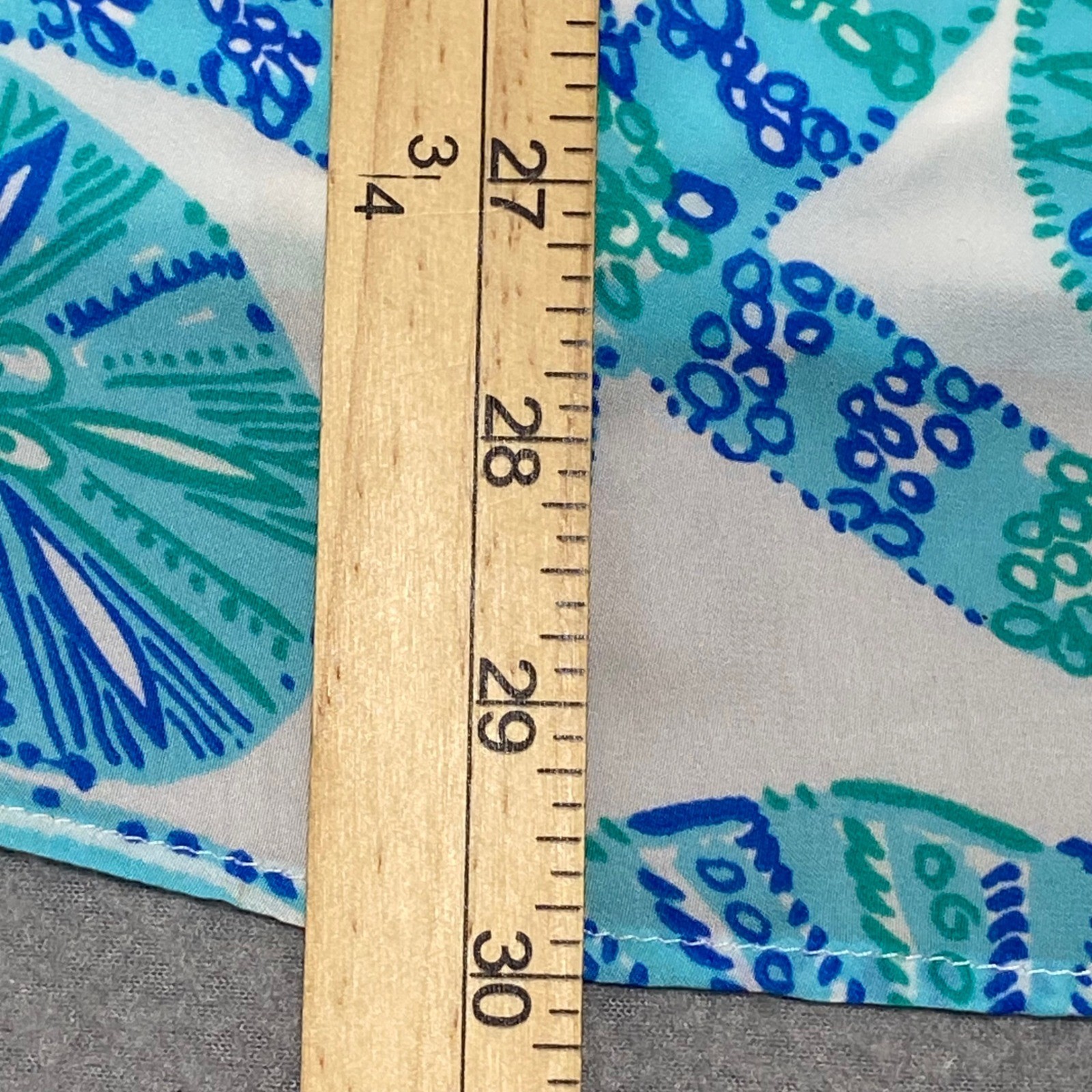 Lilly Pulitzer for Target Blue Sea Life Halter Top Braided Straps 2X Plus Size