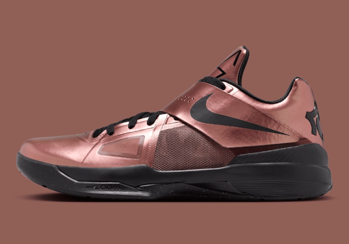 Nike KD IV 4 Christmas Xmas Metallic Copper Black FZ5913-800 Men’s