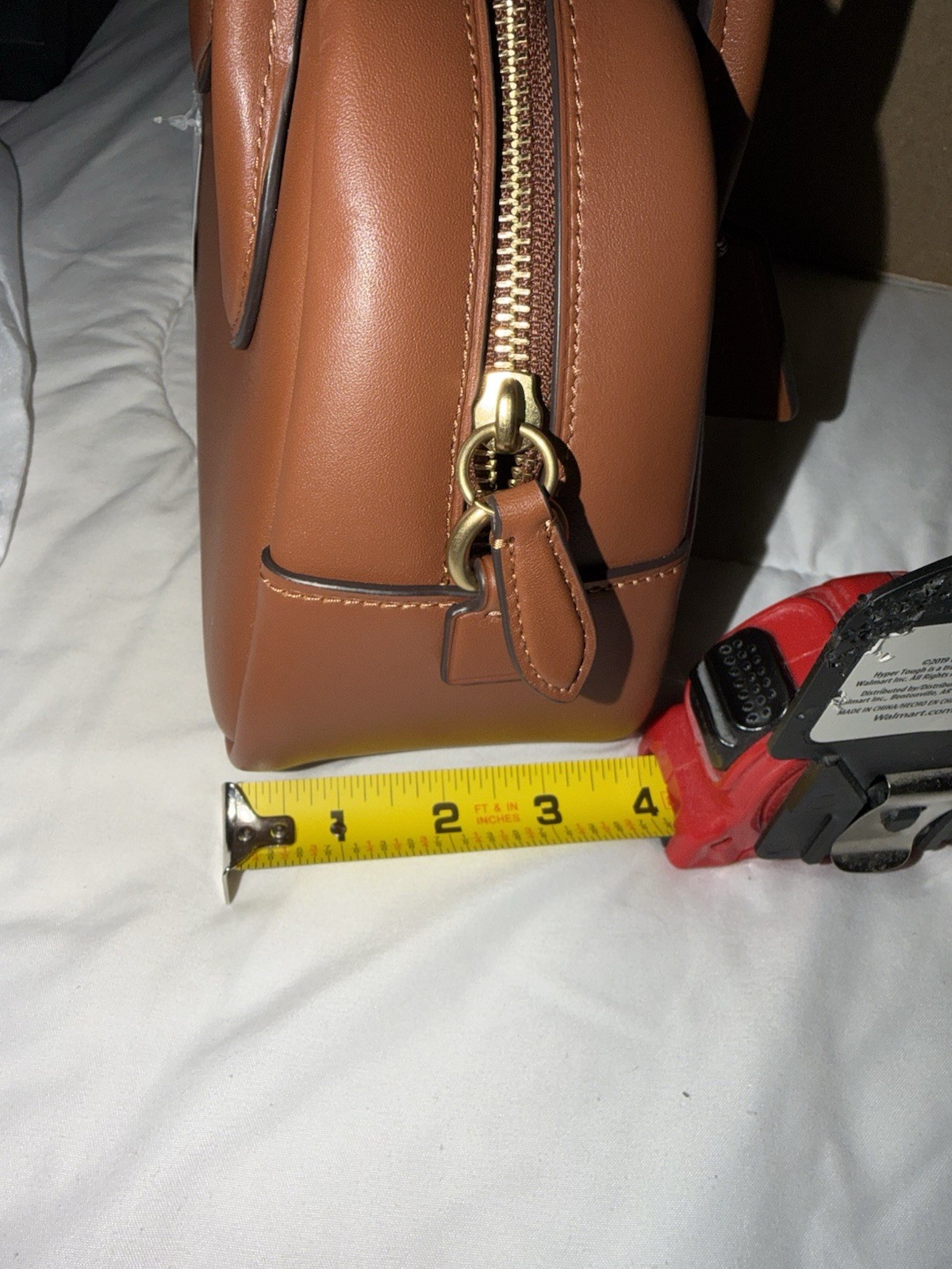 Coach Borough Bowling Bag Saddle