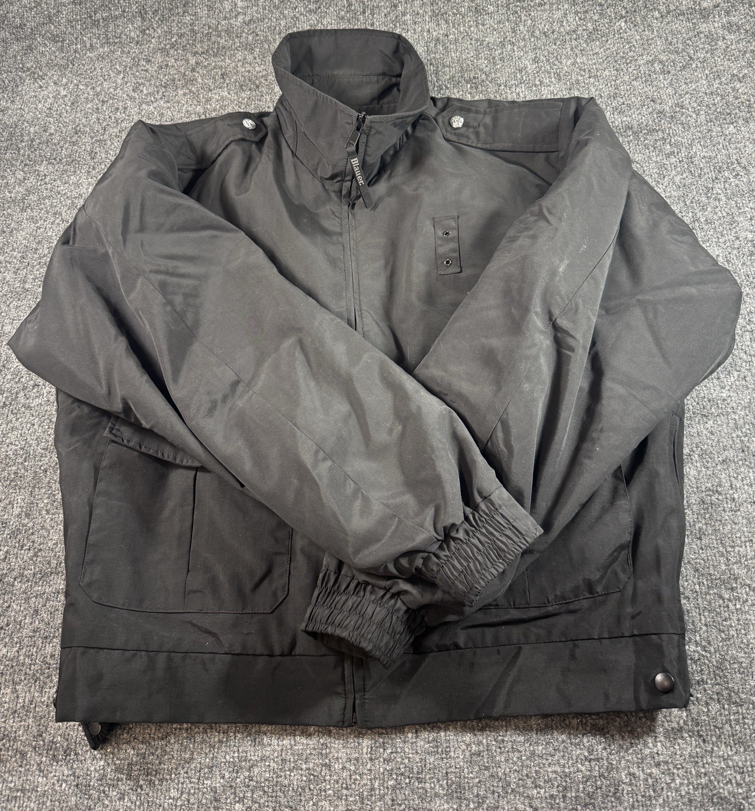 Blauer Men’s B.Dry 3-Season Jacket Men’s Size Large Black Bomber Jacket coat
