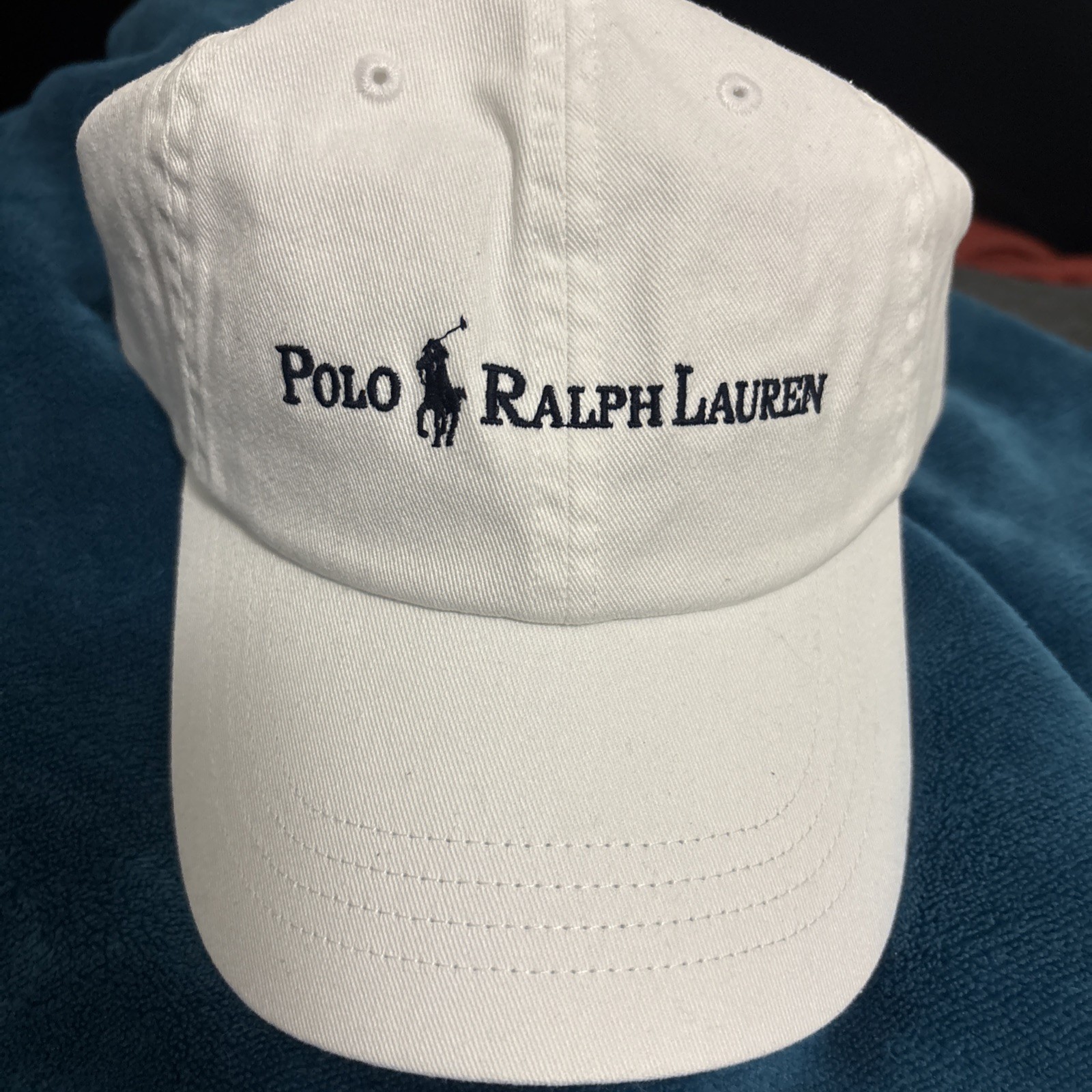 Polo Ralph Lauren White Twill Ball Cap Brand New Style Number: 100040367