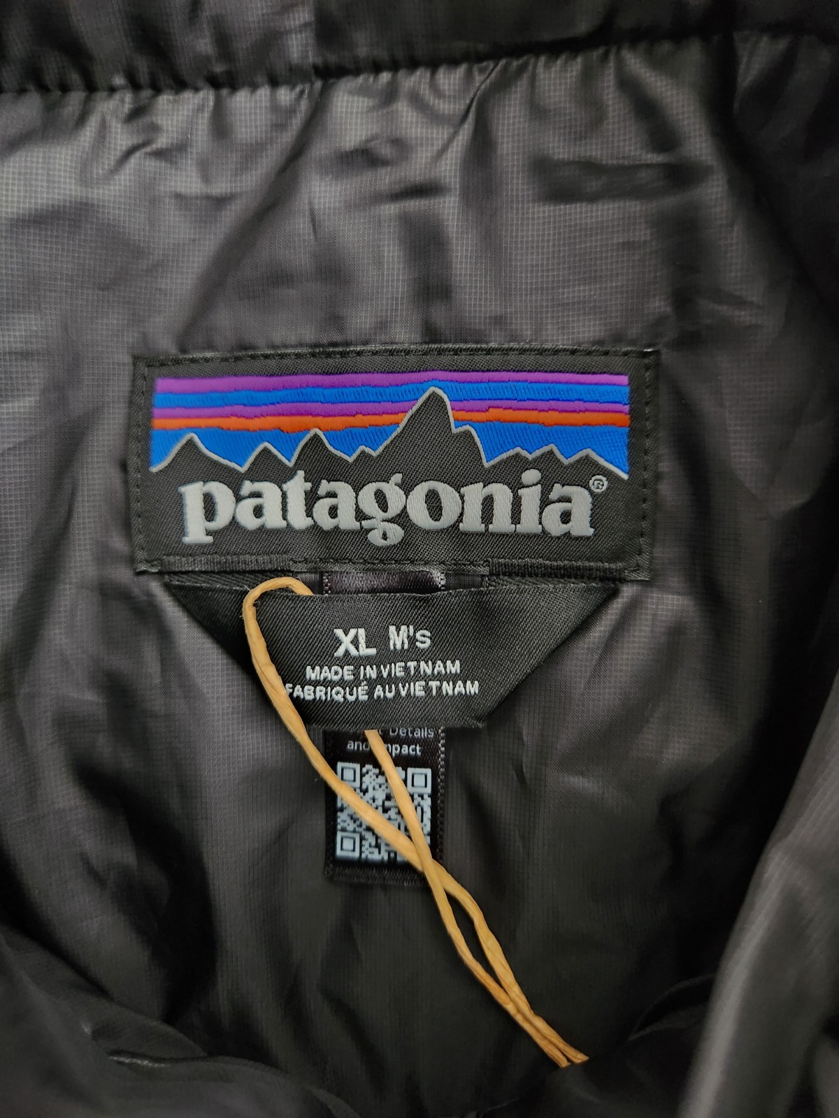 Patagonia Nano Puff Jacket Men’s Size XL New With Tags Black