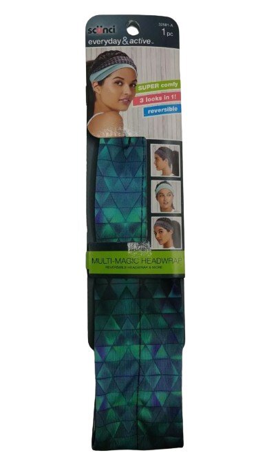 Scunci Multi-Magic Headwrap, Color As Shown