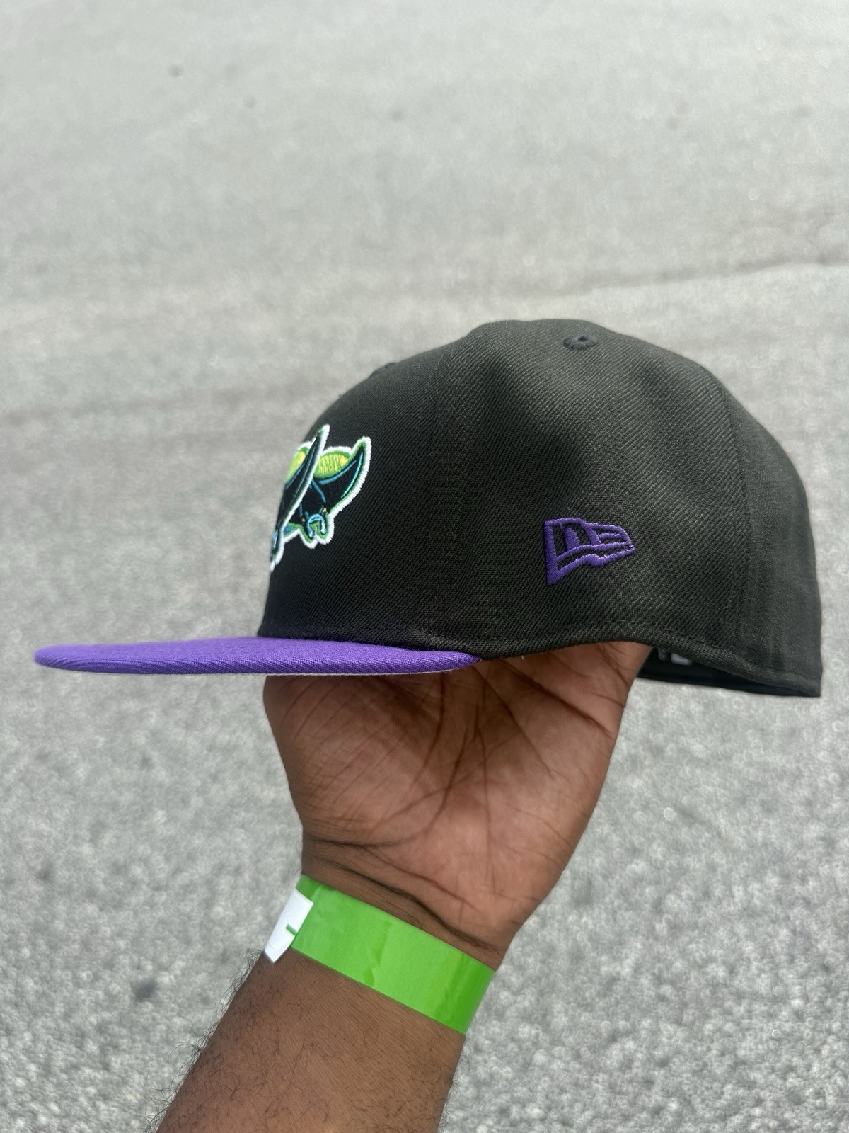 New Era John Geiger Tampa Bay Rays Misplaced Series 59fifty 7 3/4 Fitted Hat Cap