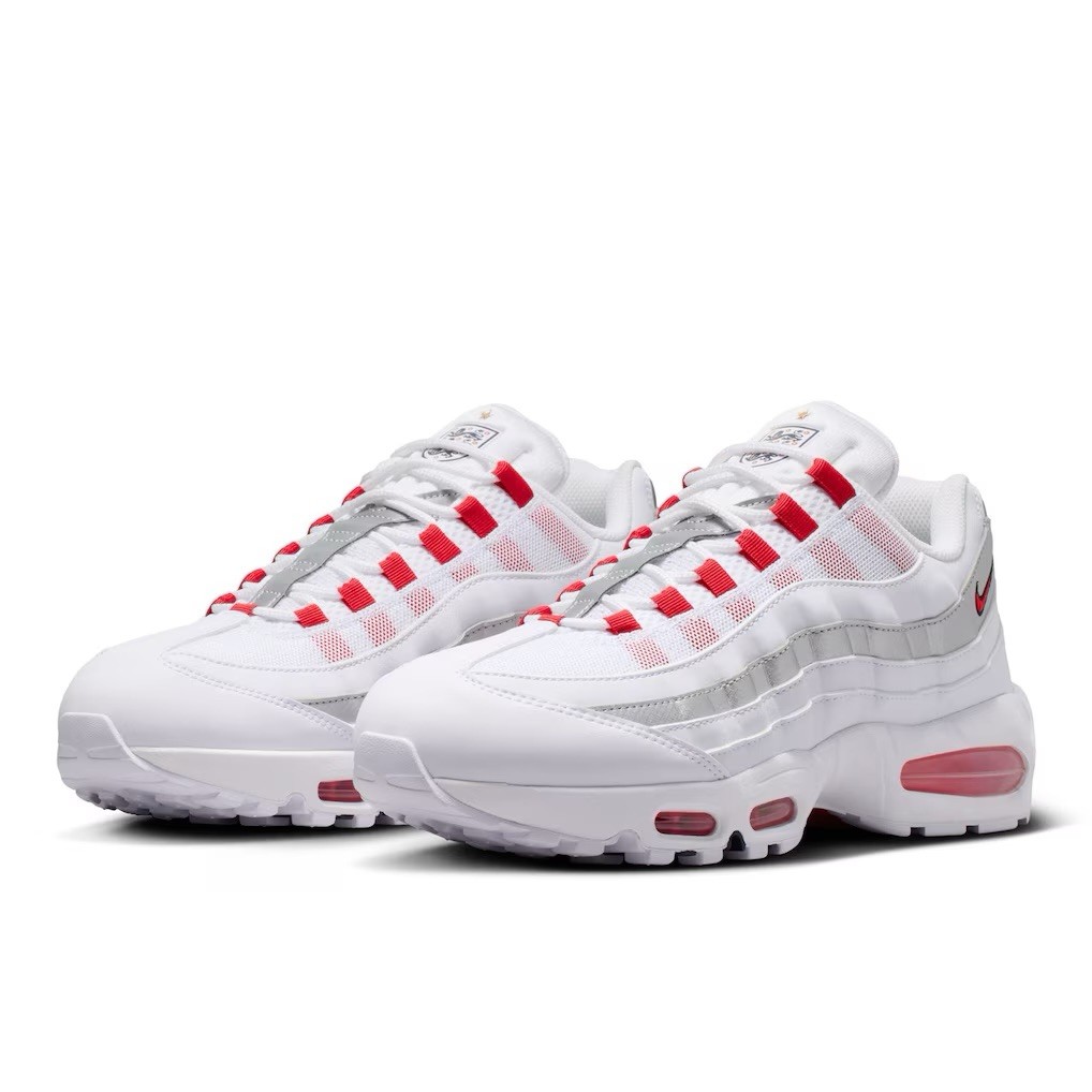 Nike Air Max 95 SE England National Team White Men’s Size 11