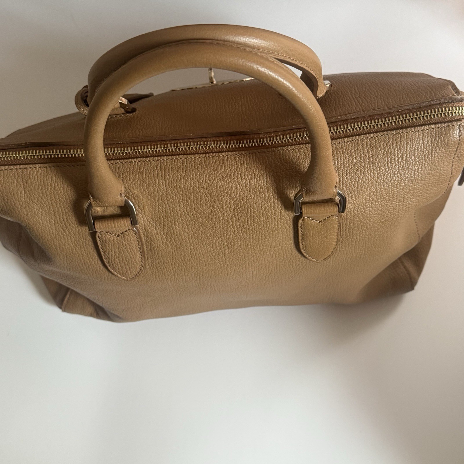 Mulberry Del Rey Leather Satchel Top Handle Bag