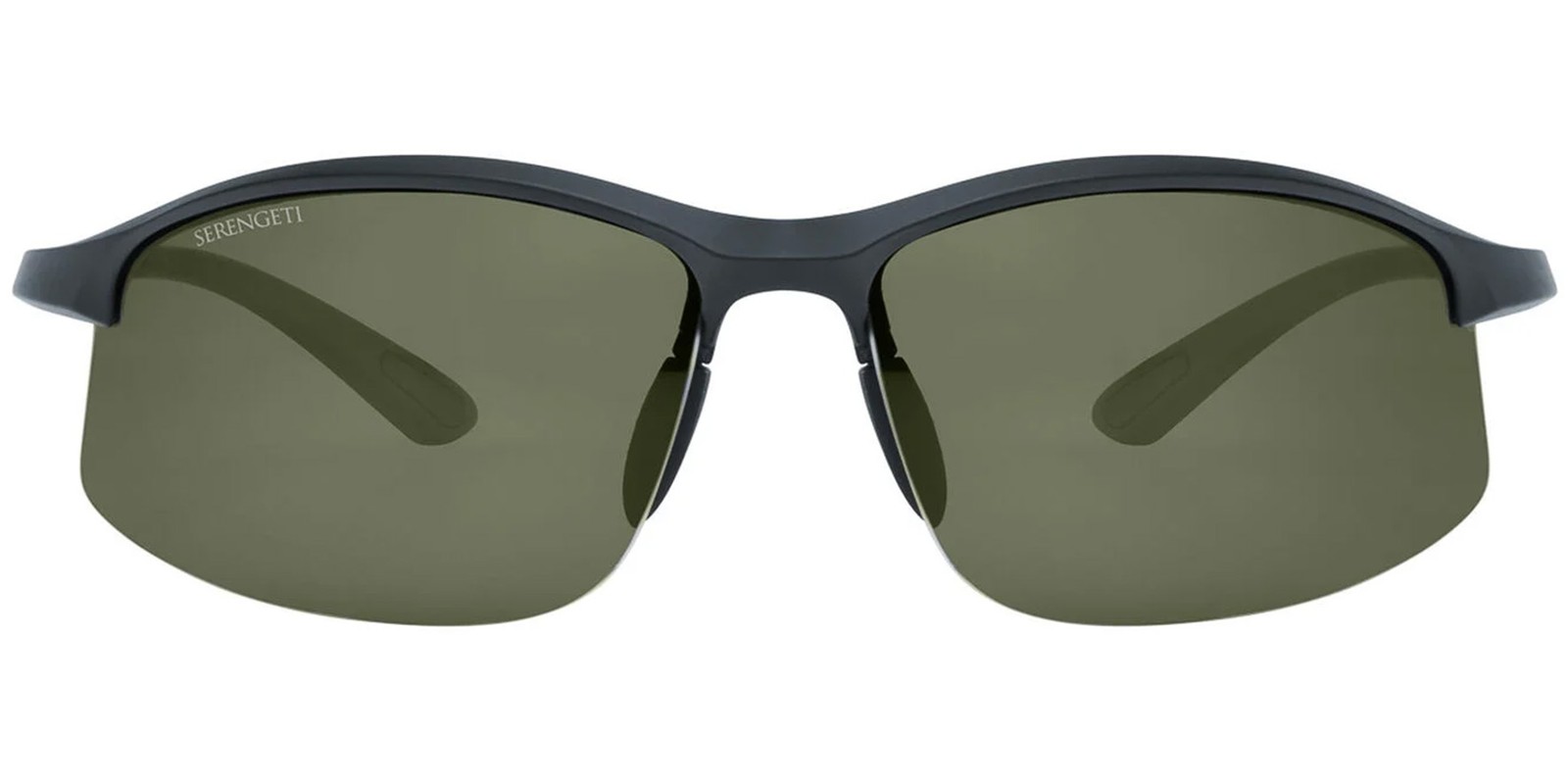 Serengeti Winslow 2.0 Polarized Semi-Rimless Wrap Sunglasses – Made in Italy
