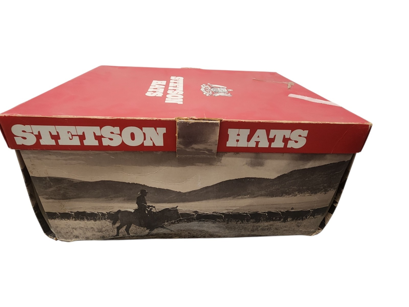 Stetson Stampede Cowboy Hat Smoke Grey 4X Fur Felt Western Hat w/ Box Size 7