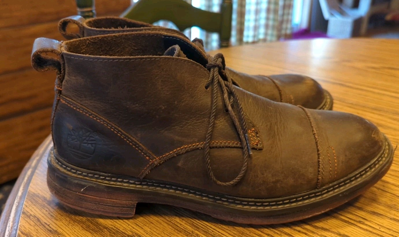 Timberland Earthkeepers Tremont Chukka Boots Men’s US 7.5 Brown Leather