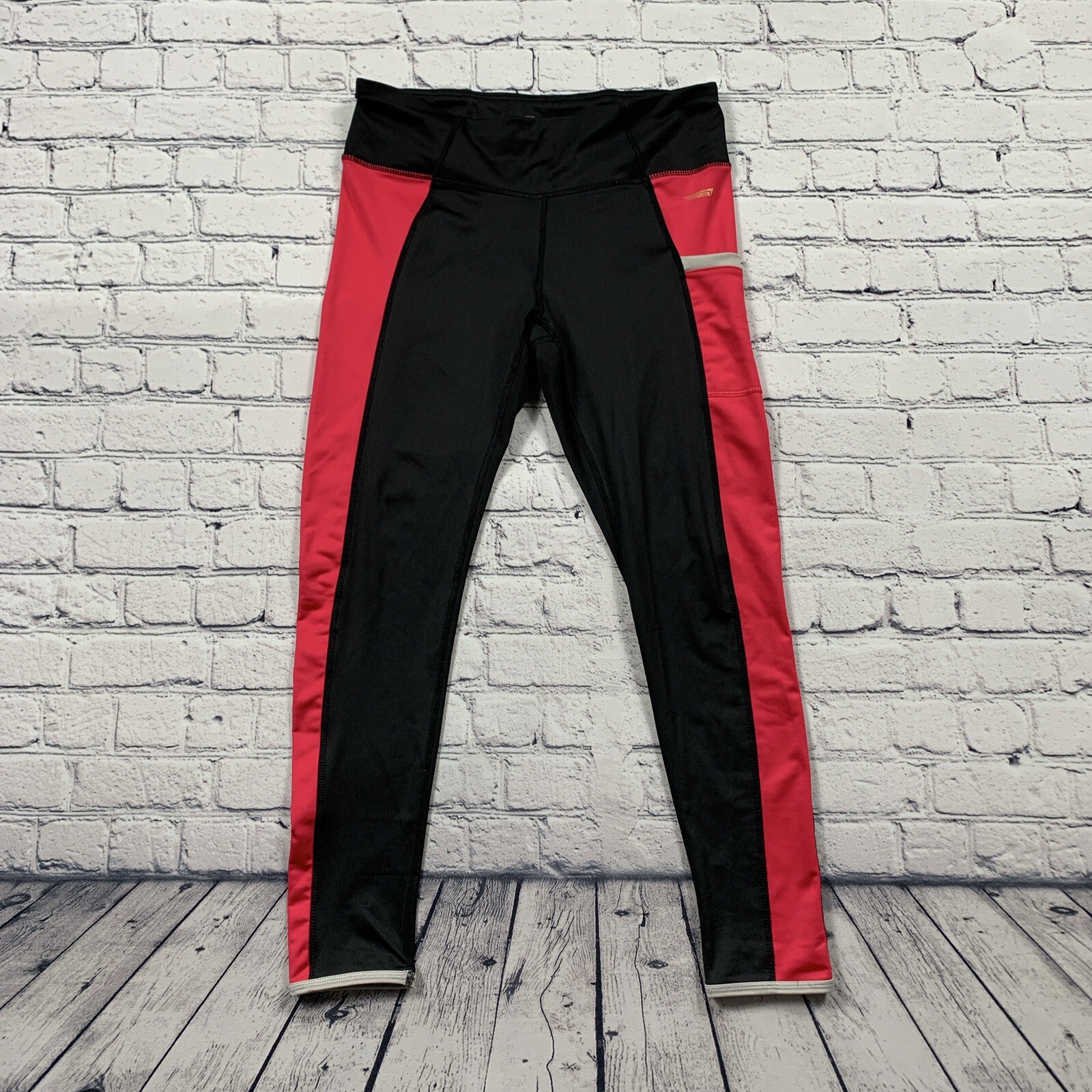 Copper Fit Pro Women’s L Compression Legging Pomegranate/Black Athleisure