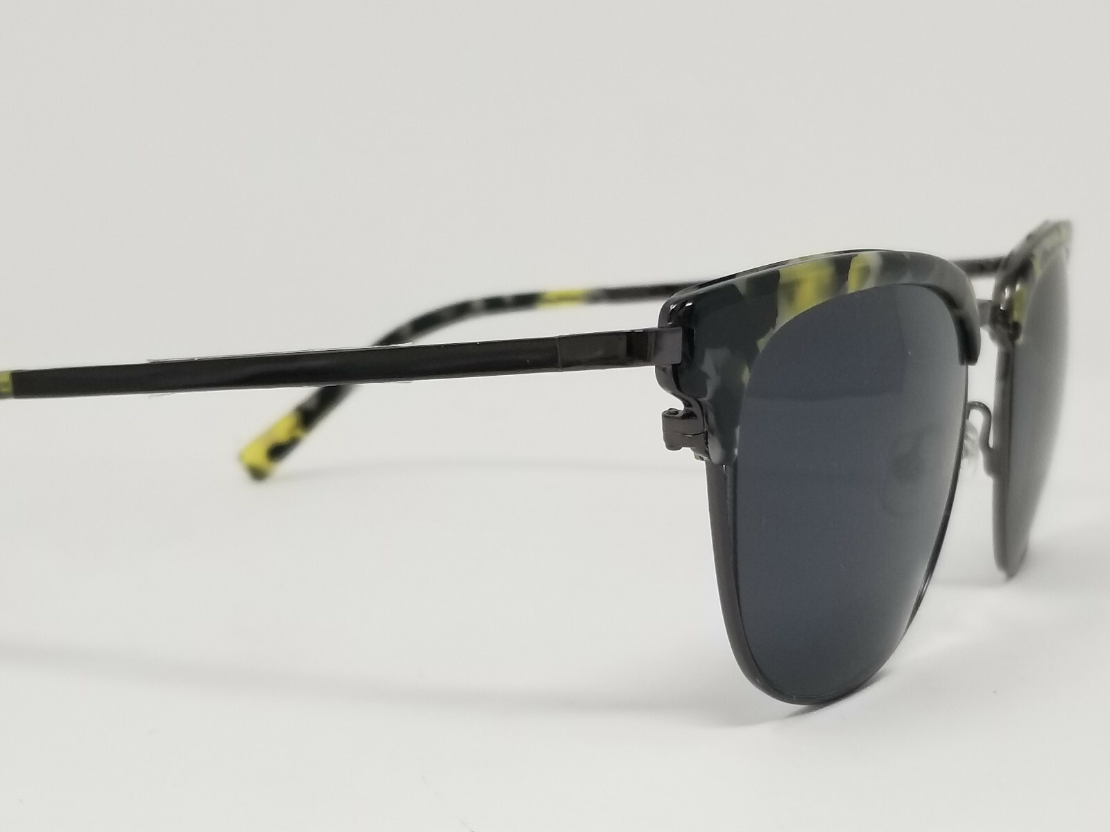 Classic PTM265Half Frame Polarized Semi-Rim 54-17-140 Green Tortoise #0700017