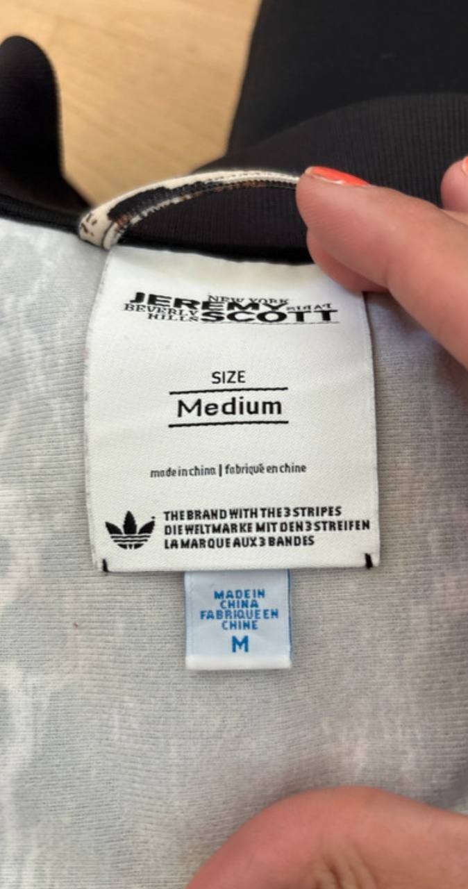 Adidas Jeremy Scott Leopard TT Rare Gold Leopard Collab limited