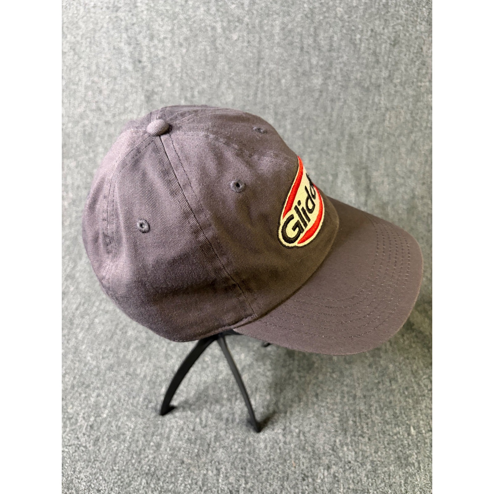 Gelante Glidden Paint Logo Baseball Cap Hat Gray Cotton Adjustable Strapback