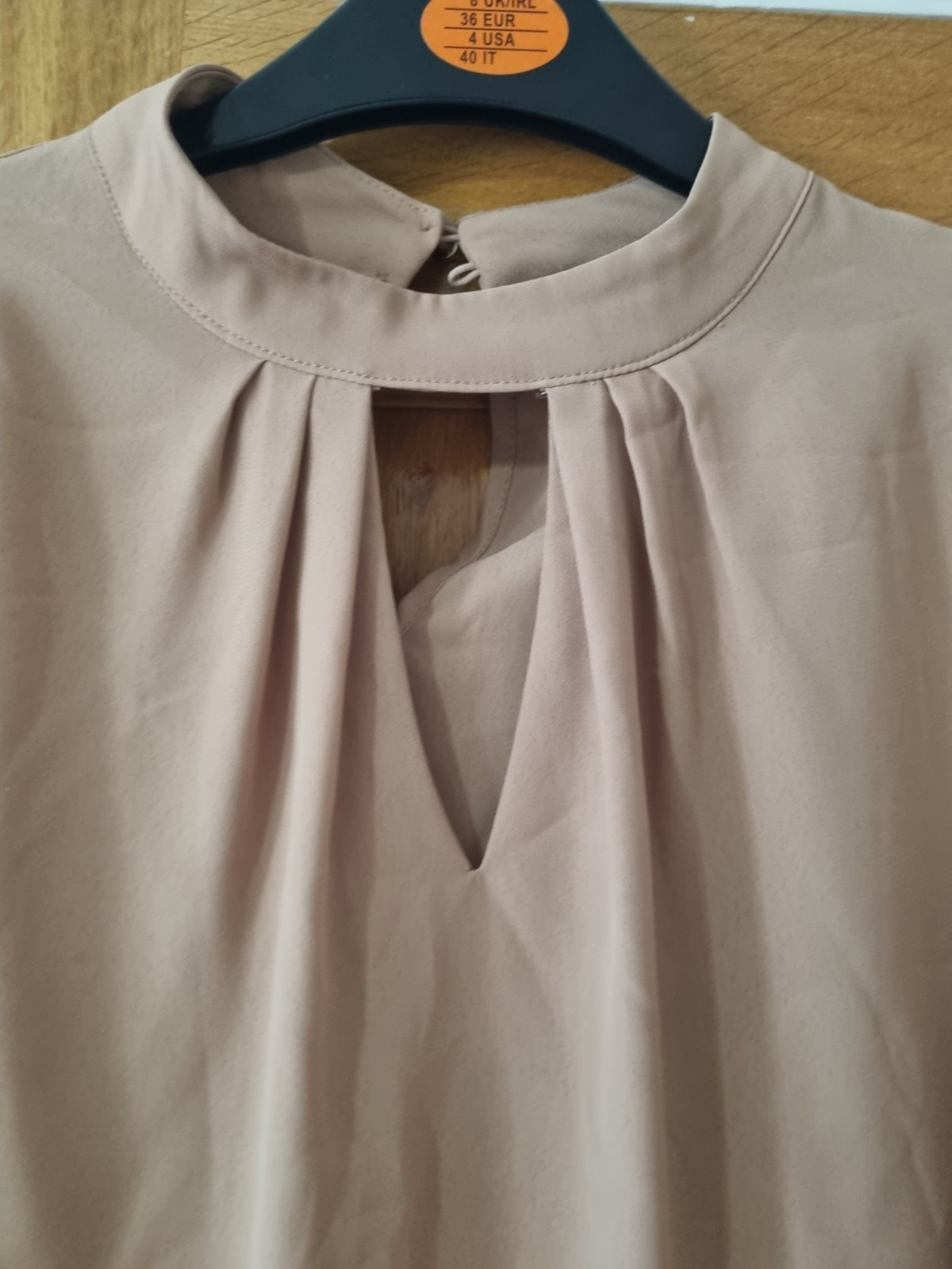 Beige Blouse By Dorothy Perkins Size 12