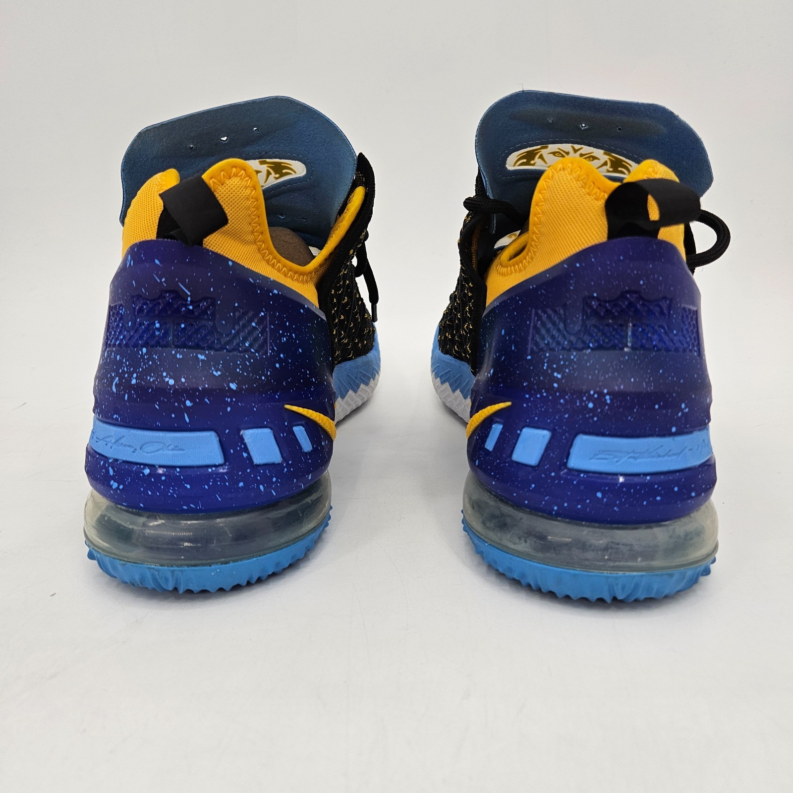 Nike LeBron 18 Dynasty Minneapolis Lakers CQ9283-006 Men’s Size 8.5 NWOB Blue