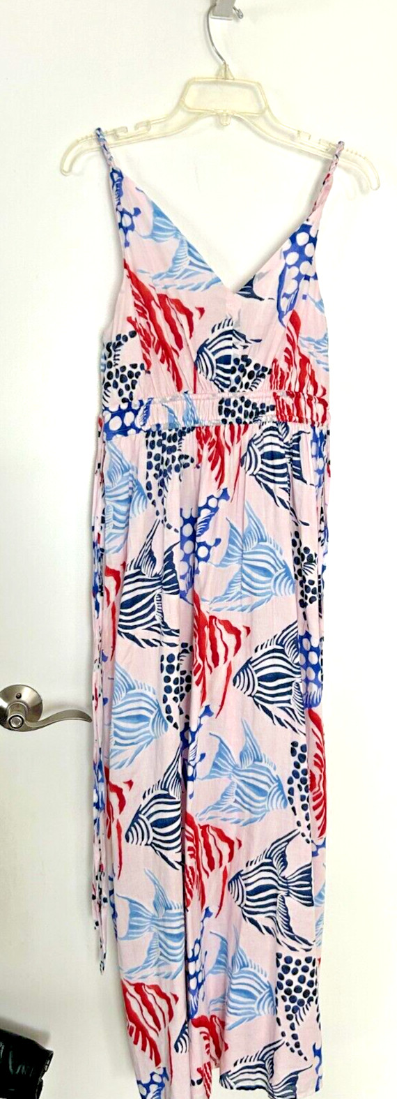 Loft Brand Long Sun Dress Multi Colored Size Small- Maxi Length