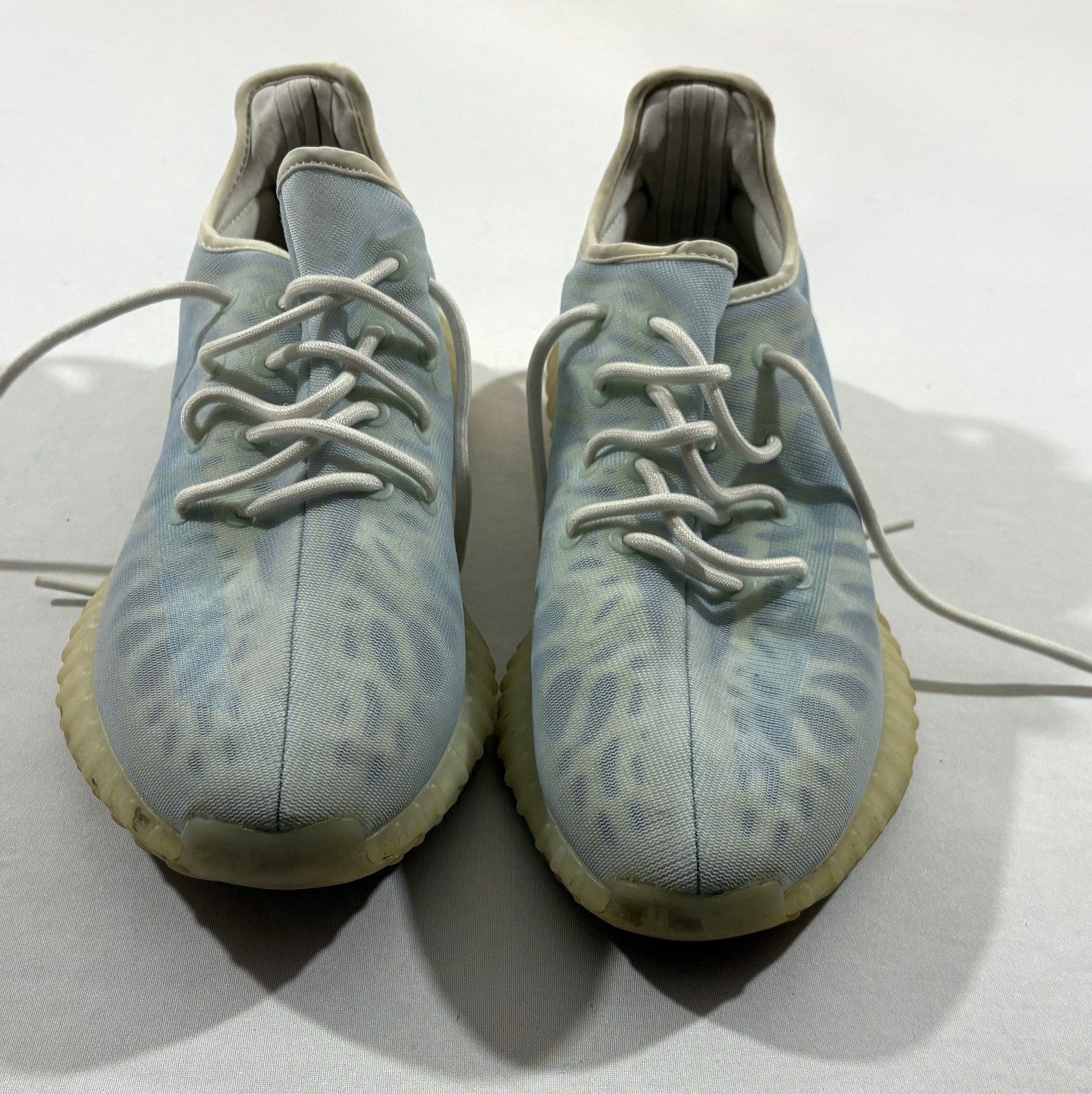 Adidas Yeezy Boost 350 V2 Mono Ice Blue White Mens Sneakers GW2869 Shoes Sz 11
