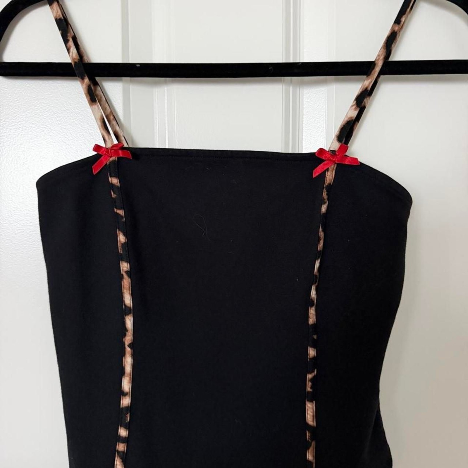 Women’s Brown and Black Top