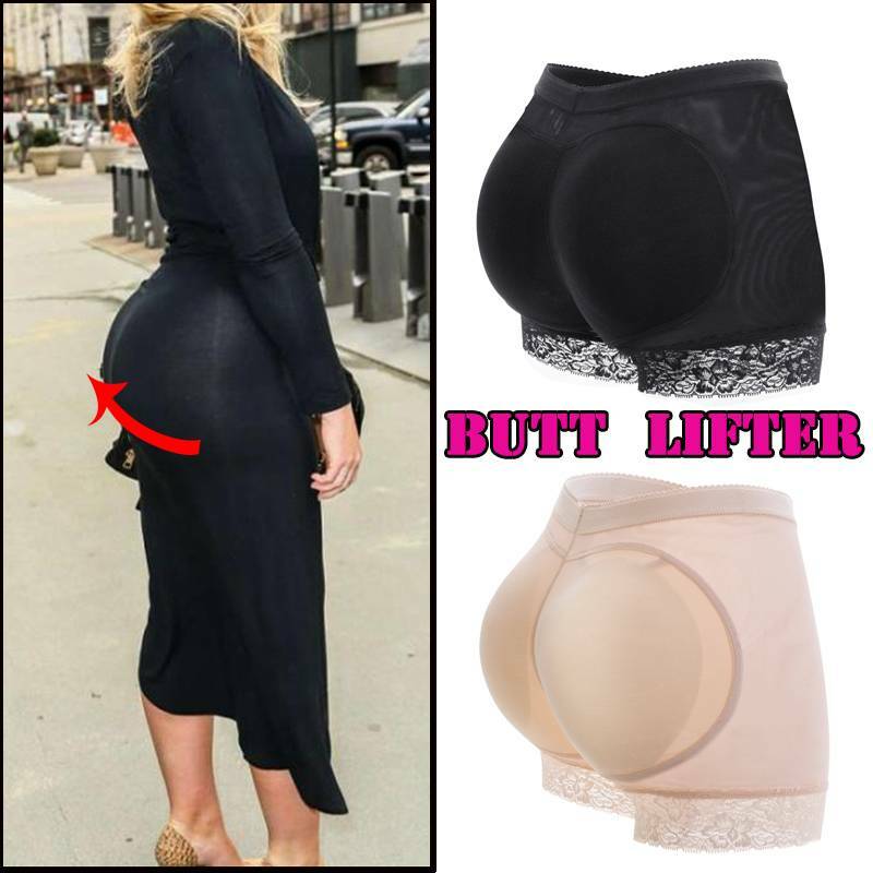Fajas Colombianas Shaper Padded Shorts Levanta Cola Butt Lifter Push Up Panty