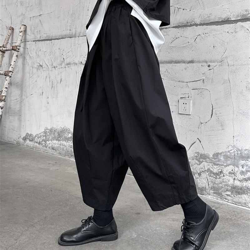 Japanese Street Style Women Wide Leg Pants Casual Loose Trousers