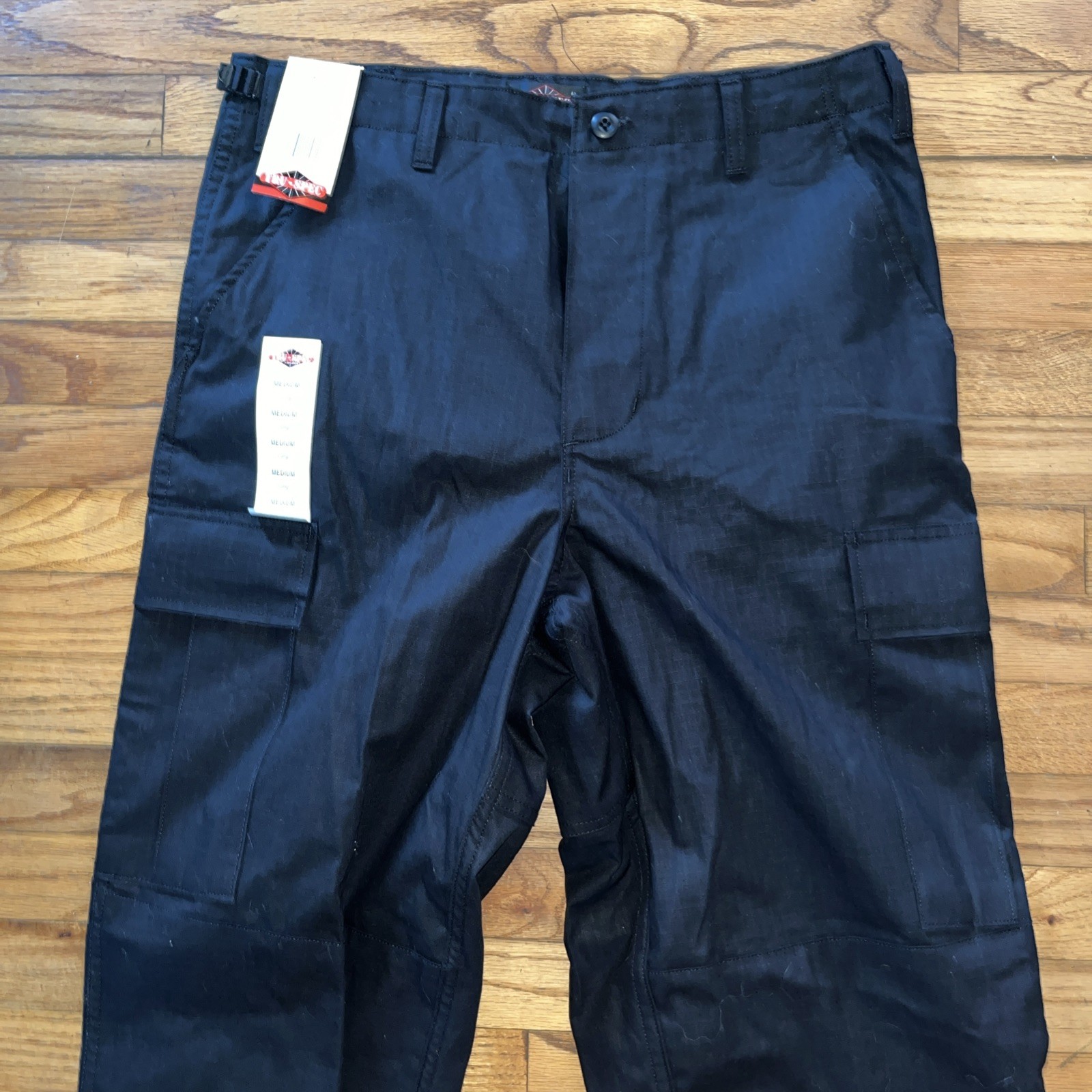 Army Trouser Original BDU Combat Pants Medium/L Tactical Ripstop TRU SPEC Black