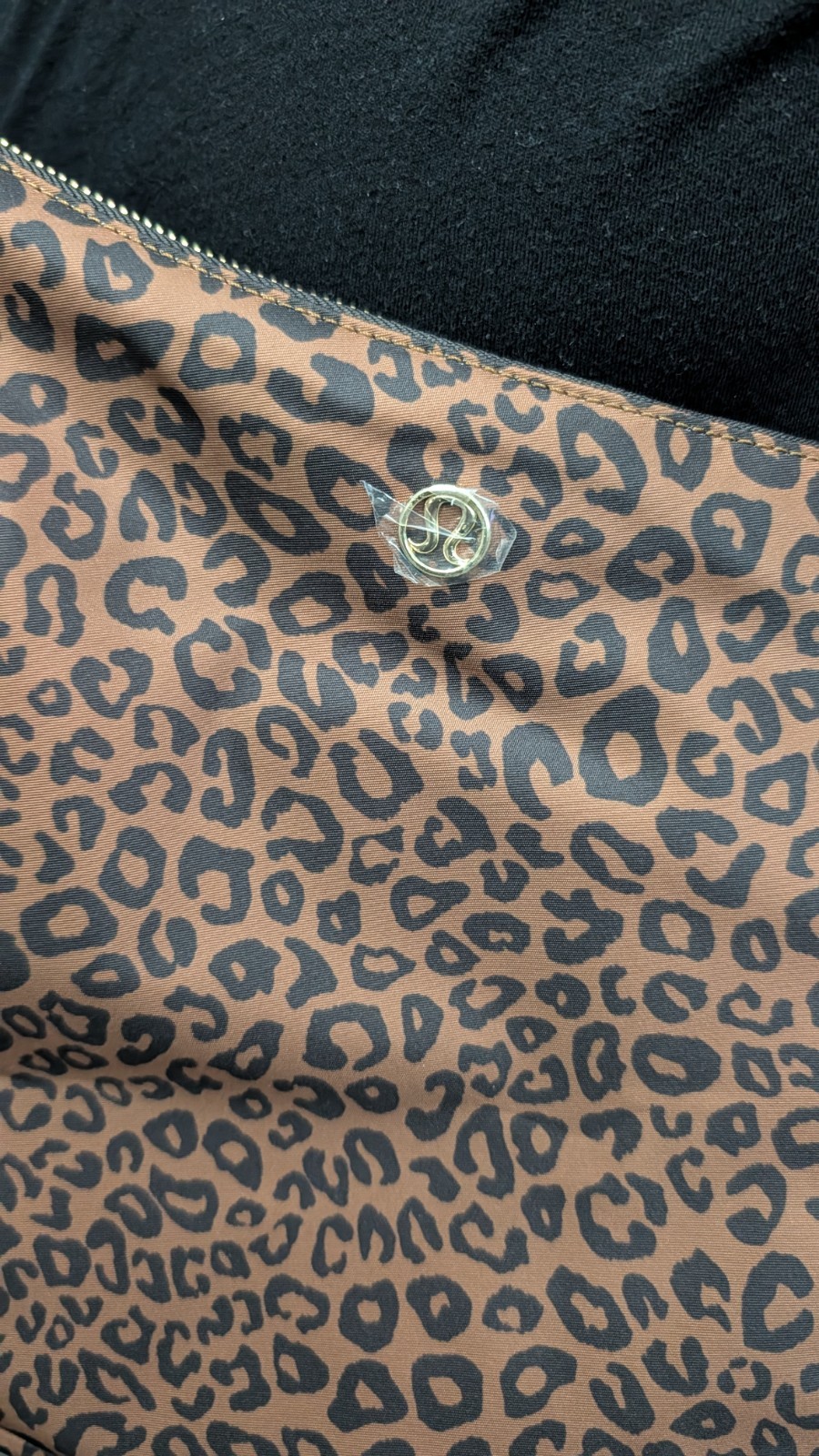 NWT Lululemon Leopard Brown Large Slouchy Sling Bag Limited Edition Crossbody