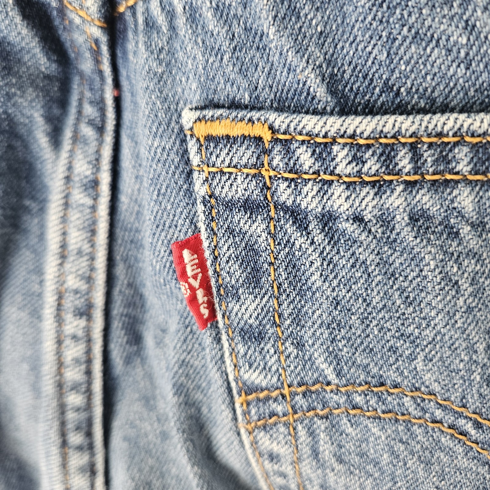 Levis Big E Ribcage Straight Ankle Jeans Women’s Size 27×27 (Actual 27×27) Blue