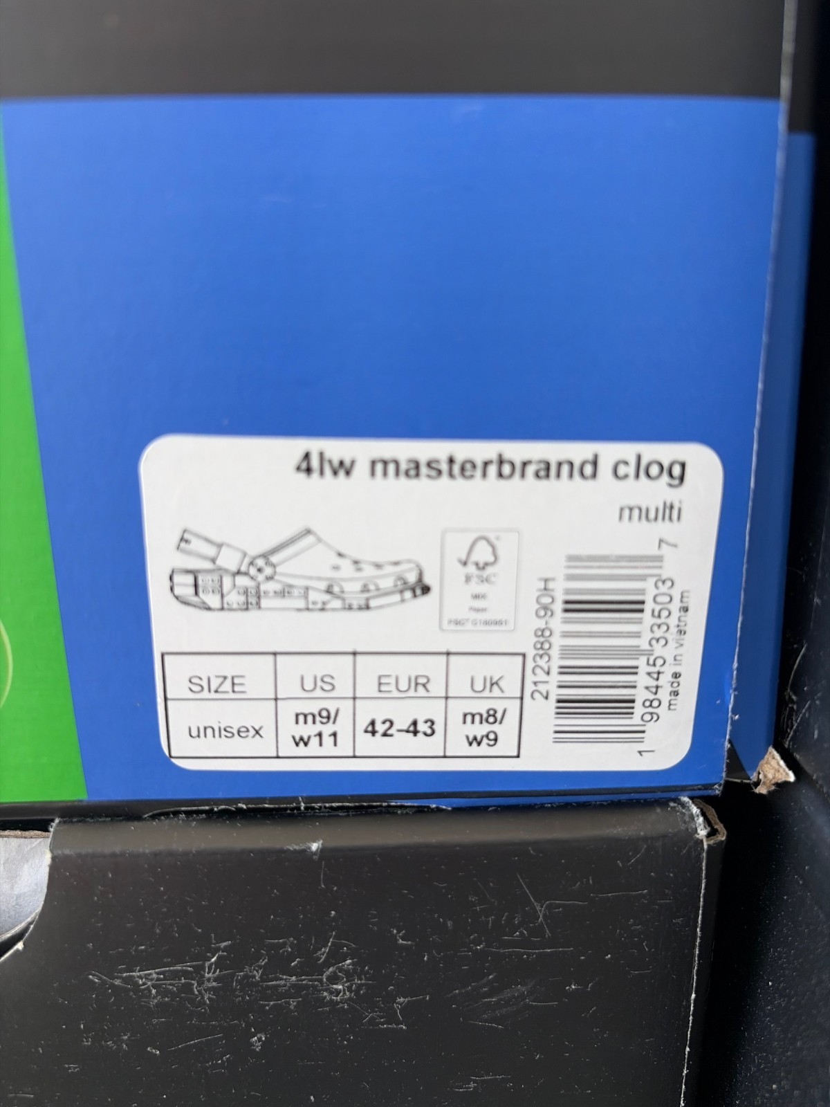 Crocs Masterbrand Creativity Clog LEGO Black Multi 213655-90H 212388-90H