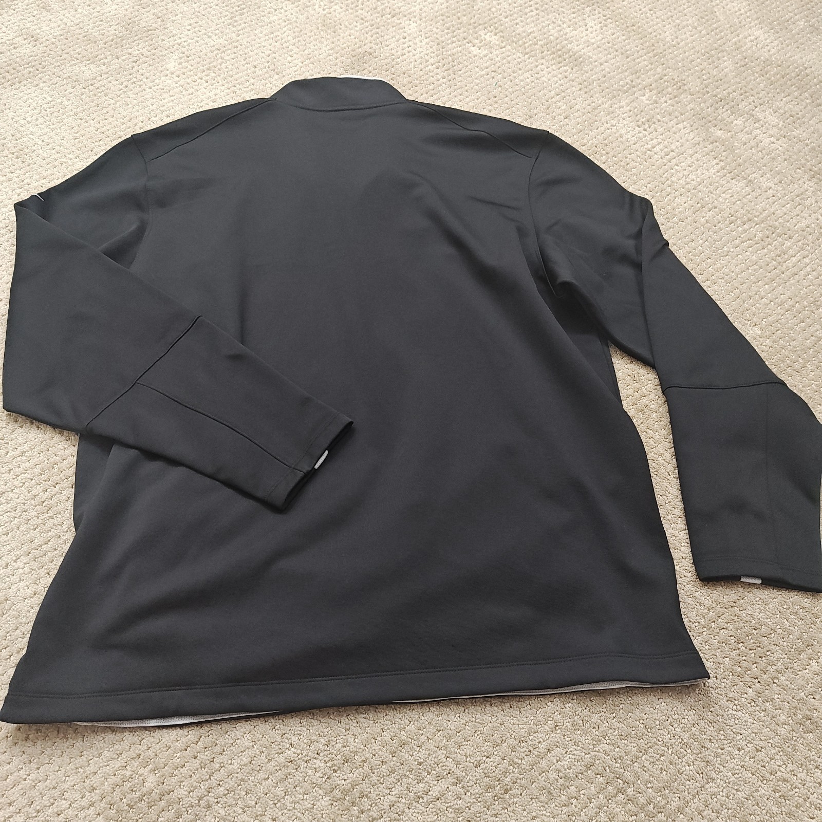Nike Golf Tour Performance Dri-FIT Whistling Straits 1/4 Zip Black Gray XL