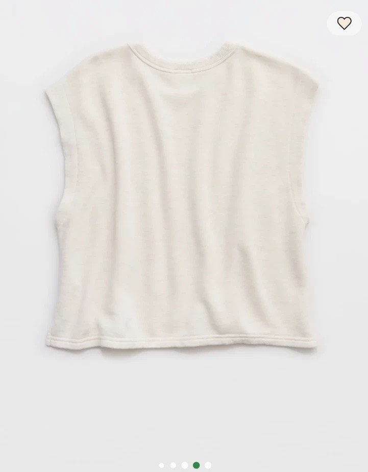 OFFLINE By Aerie Keep It 100 Terry Muscle T-Shirt-NWT