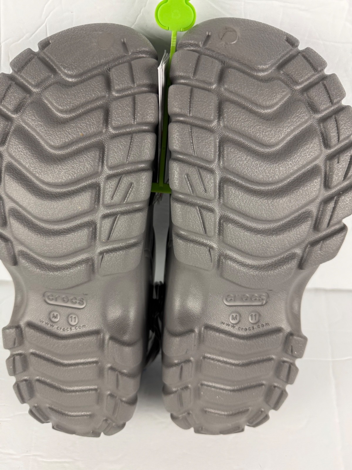Crocs Offroad Sport Clog- Adjustable Heel-202651-05R-Smoke/Charcoal-Unisex Sizes