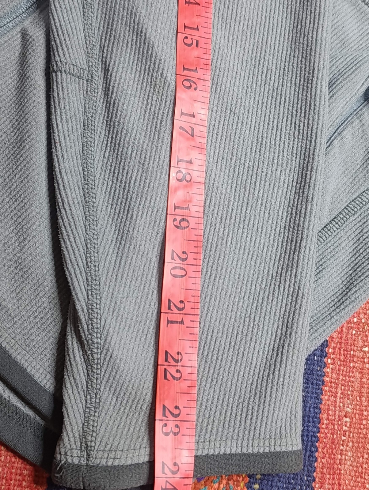 Arc’teryx Delta SV Fleece Jacket Mens M Gray Polartec Grid Gorpcore Archival