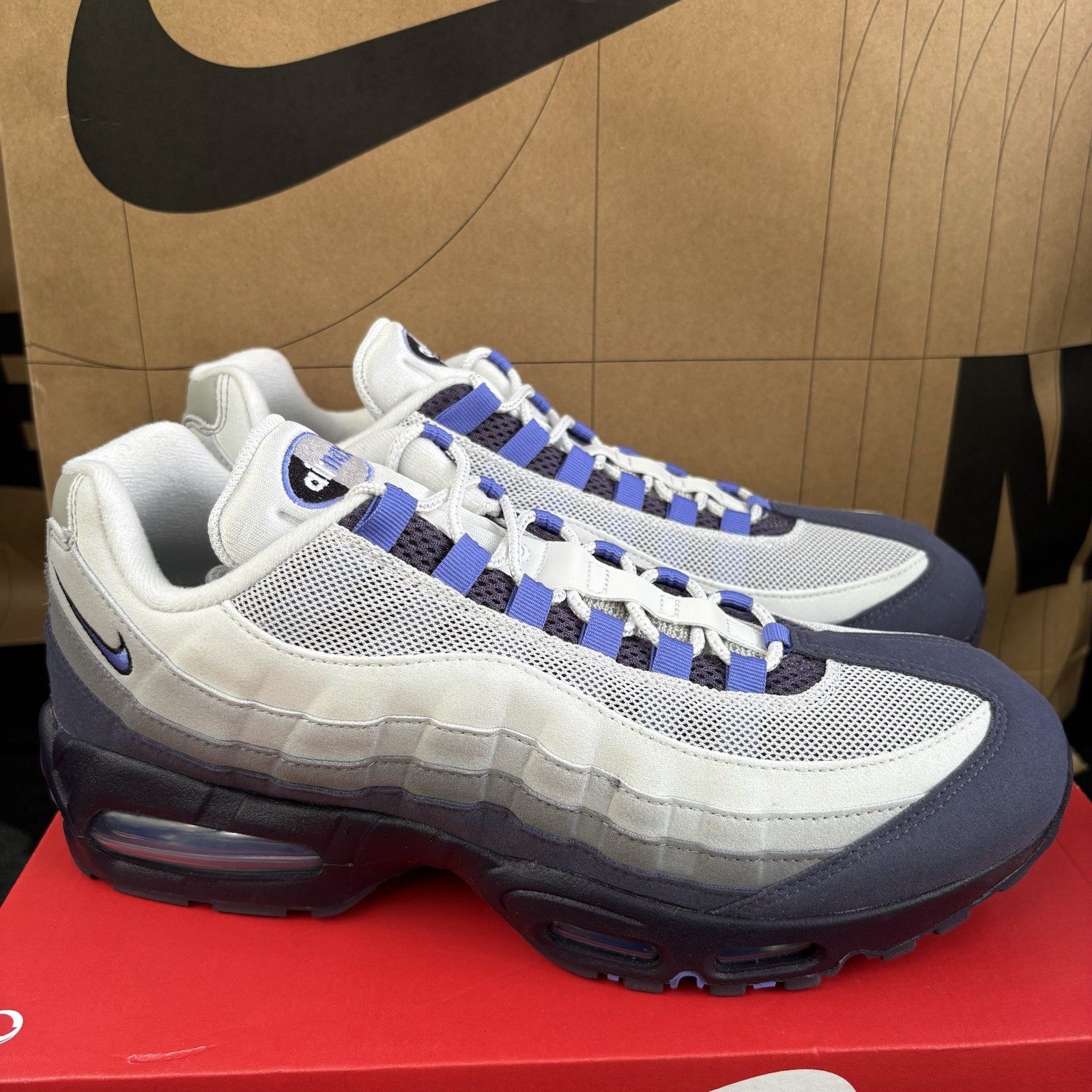 NEW Nike Air Max 95 OG Big Bubble Photon Purple Dynasty NBY HM4740-009 Size 11.5