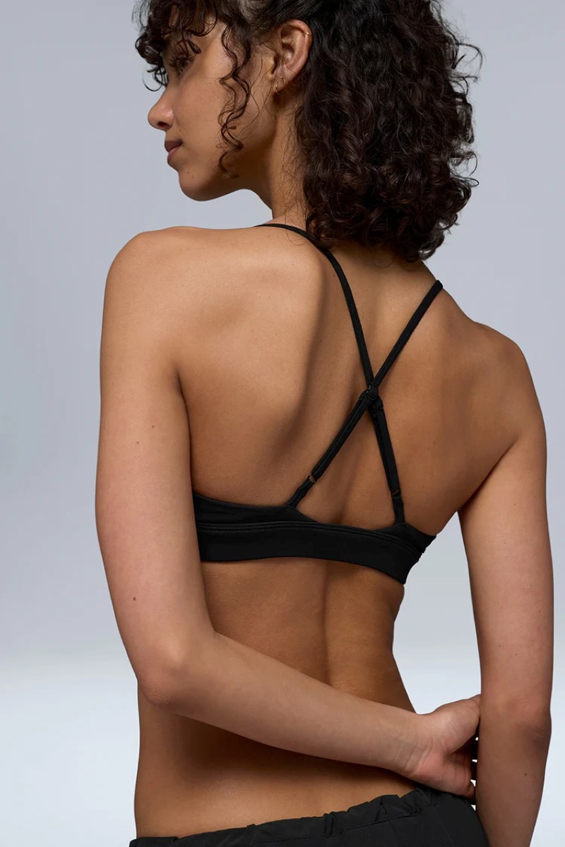 NEW AIo Yoga Splendor Bra Supportive Airbrush V Shaped Ideal Women’s Sports Bra