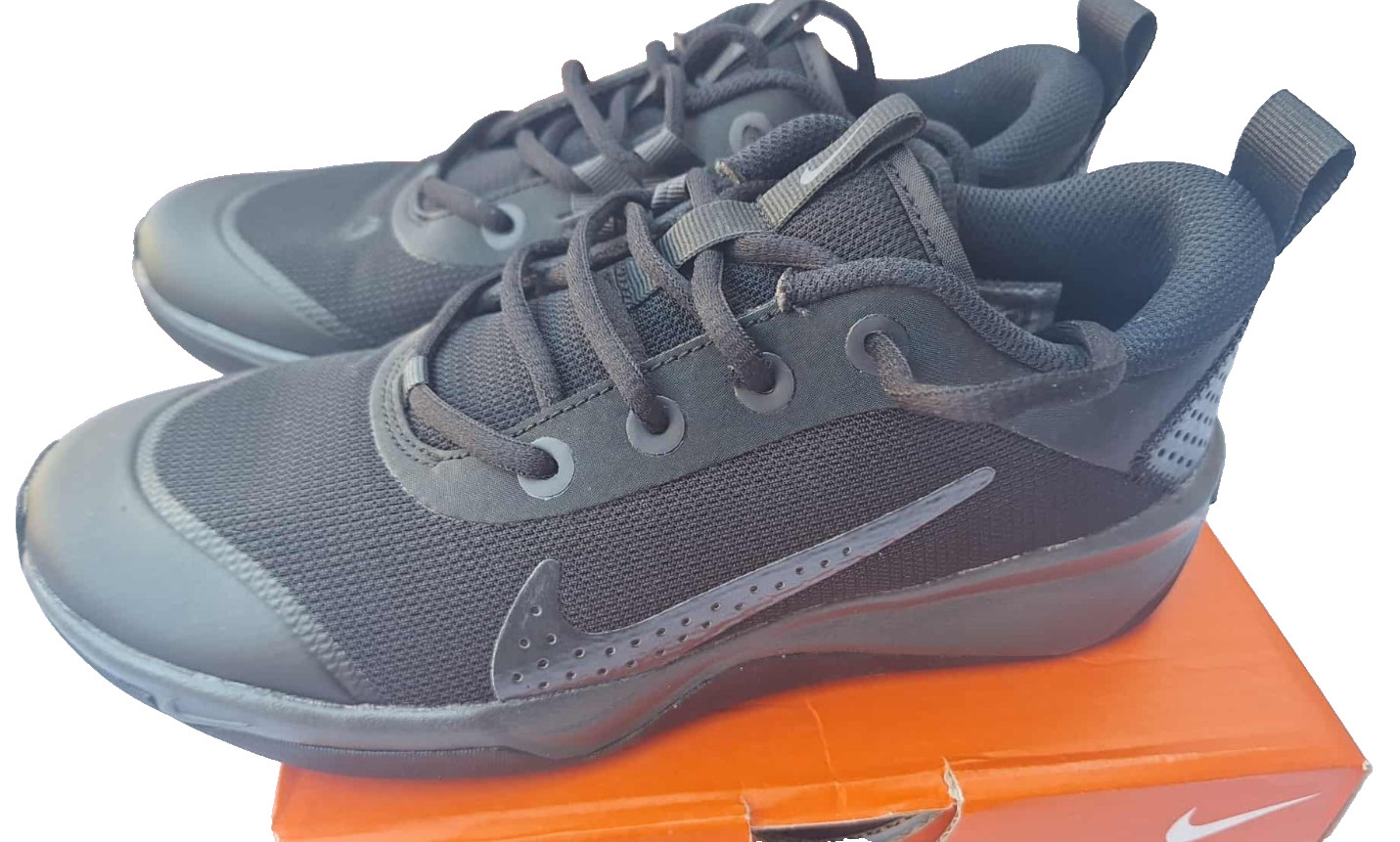 Nike Omni Multi-Court GS Black Anthracite DM9027-001 sneaker shoe unisex NIB- 4Y