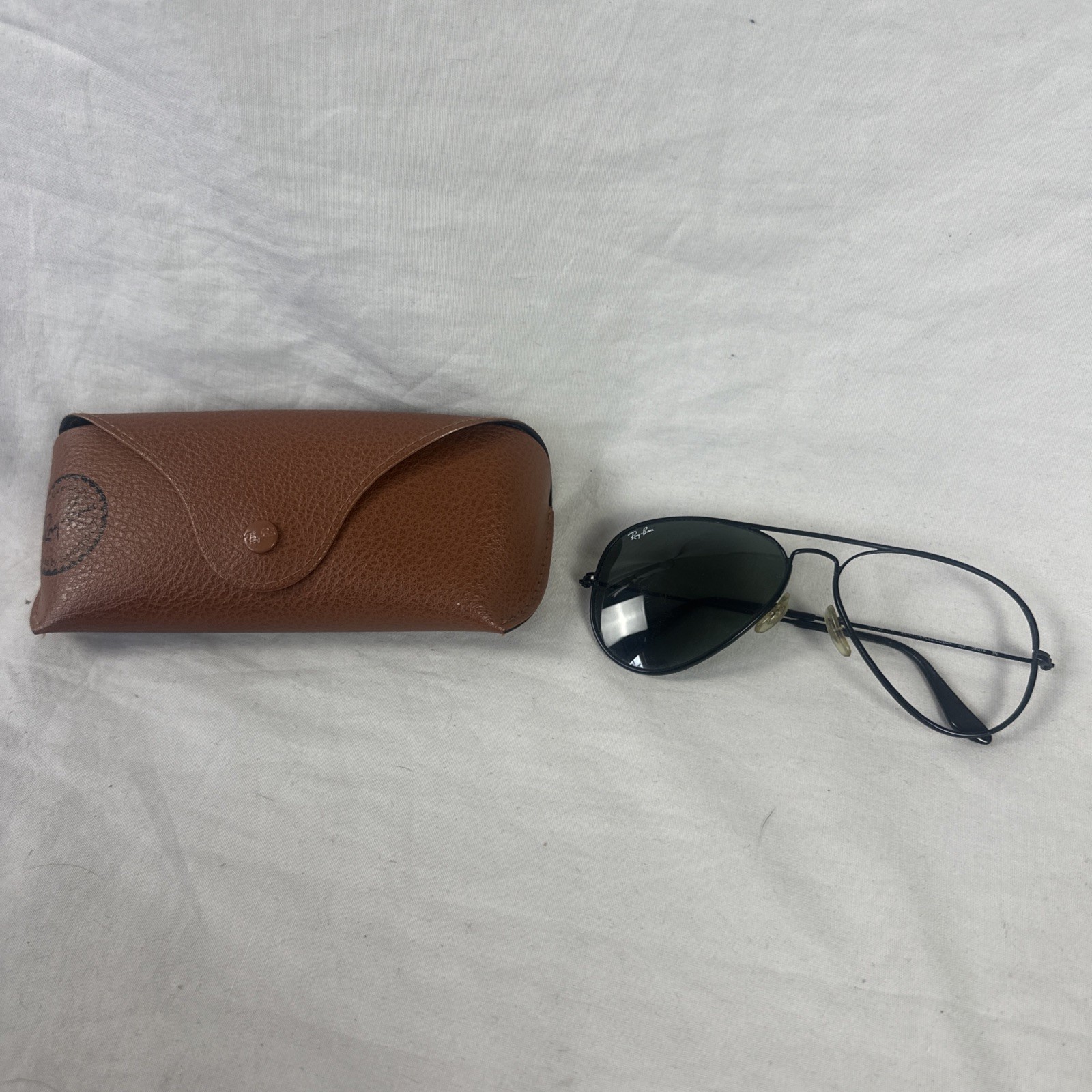 Ray-Ban RB3025 Classic Aviator Sunglasses Black 58-14 Frame Only