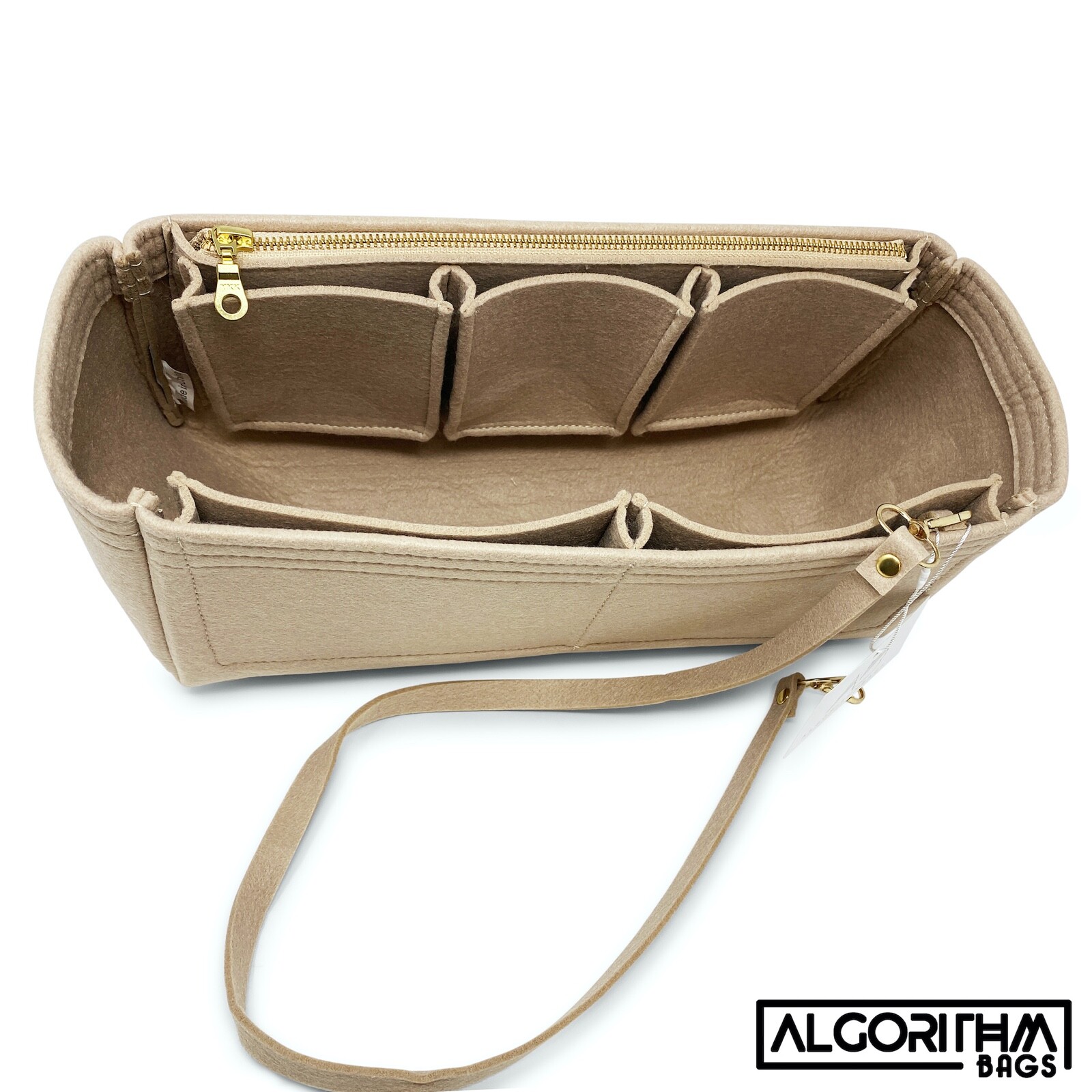 AlgorithmBags® for LV Graceful MM PM Purse Organizer Insert Shaper/Liner/Divider